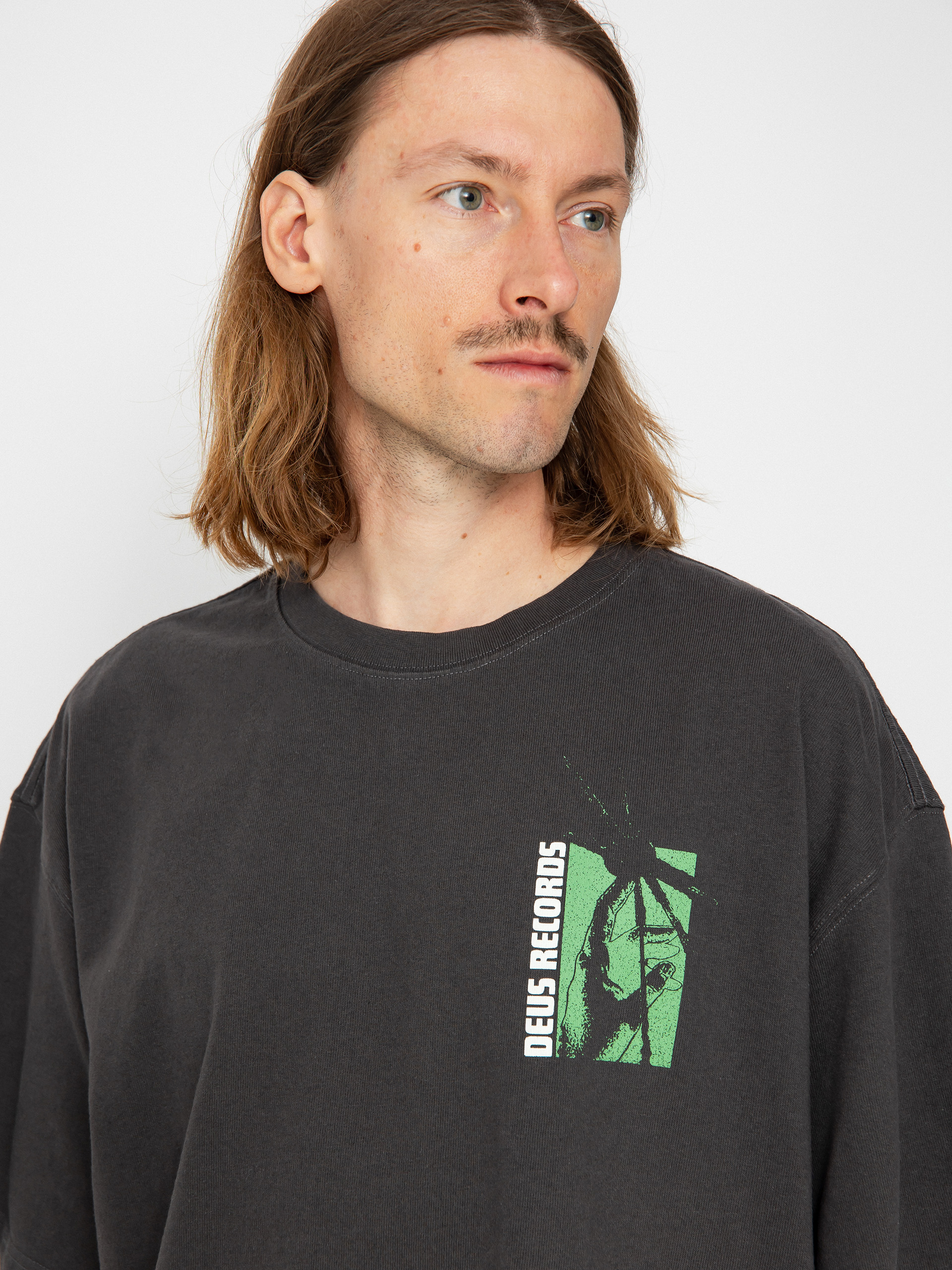 Tricou Deus Ex Machina Time And Sound (anthracite)