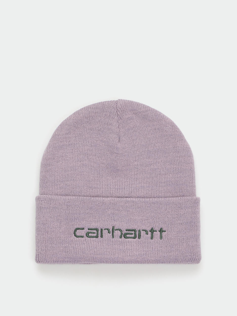 Căciulă Carhartt WIP Script (glassy purple/discovery green)