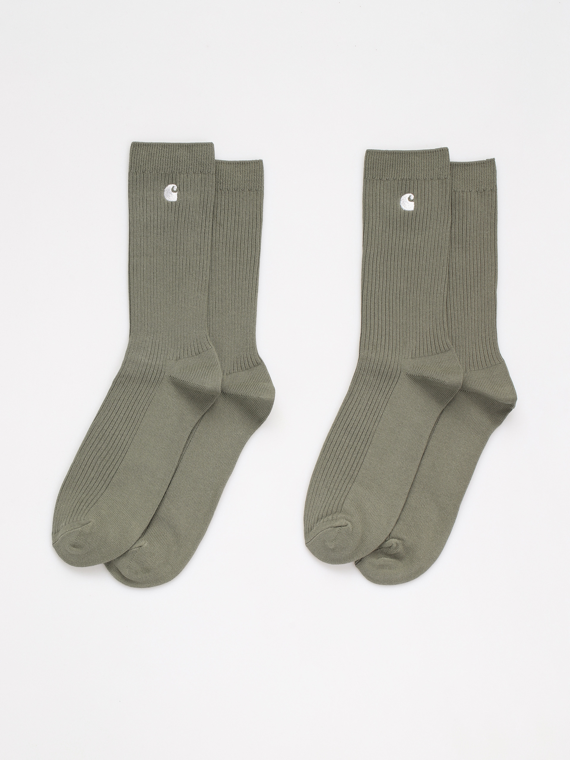 Șosete Carhartt WIP Madison Pack (plant/white plant/white)
