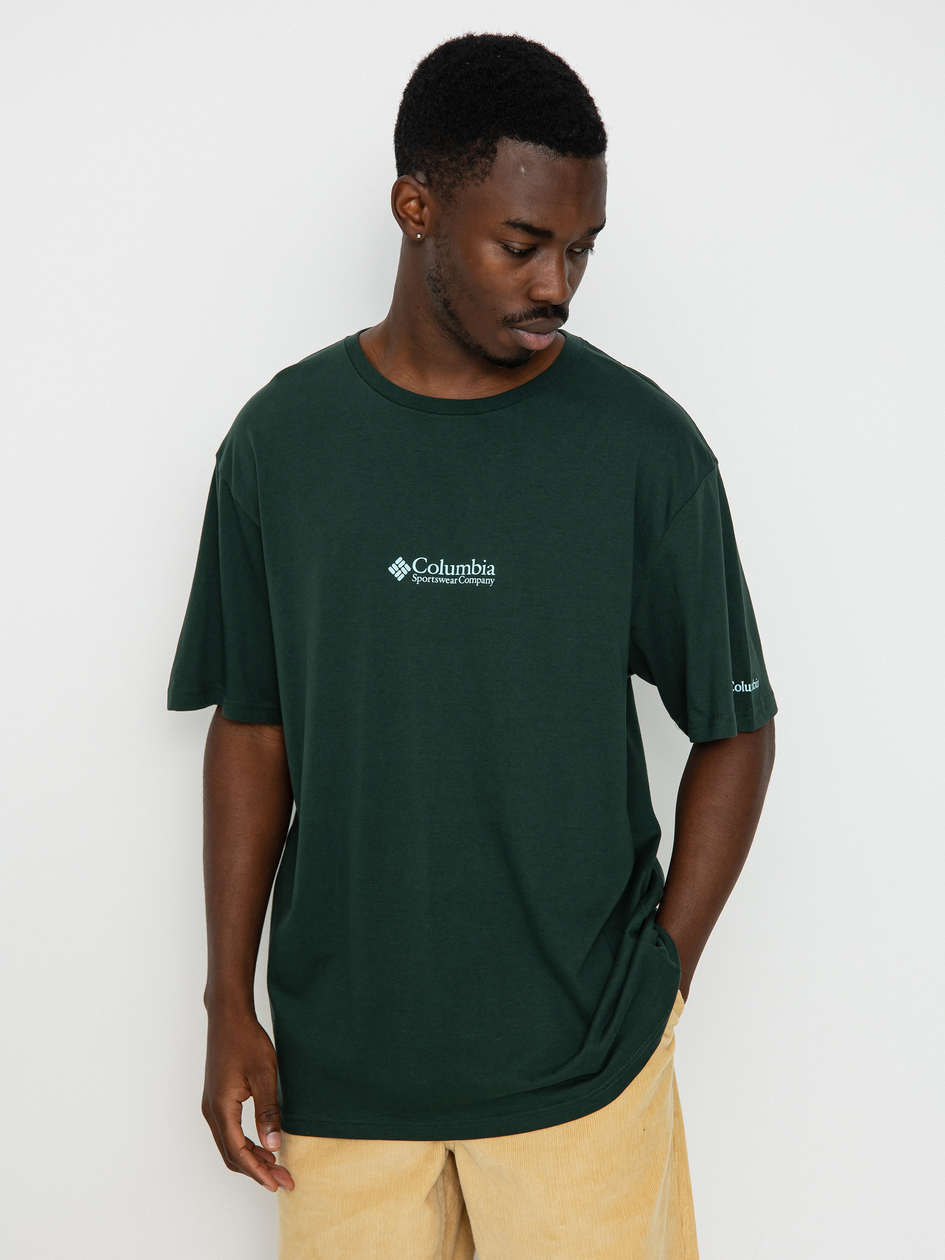 Tricou Columbia Basic Logo (spruce/csc ret)