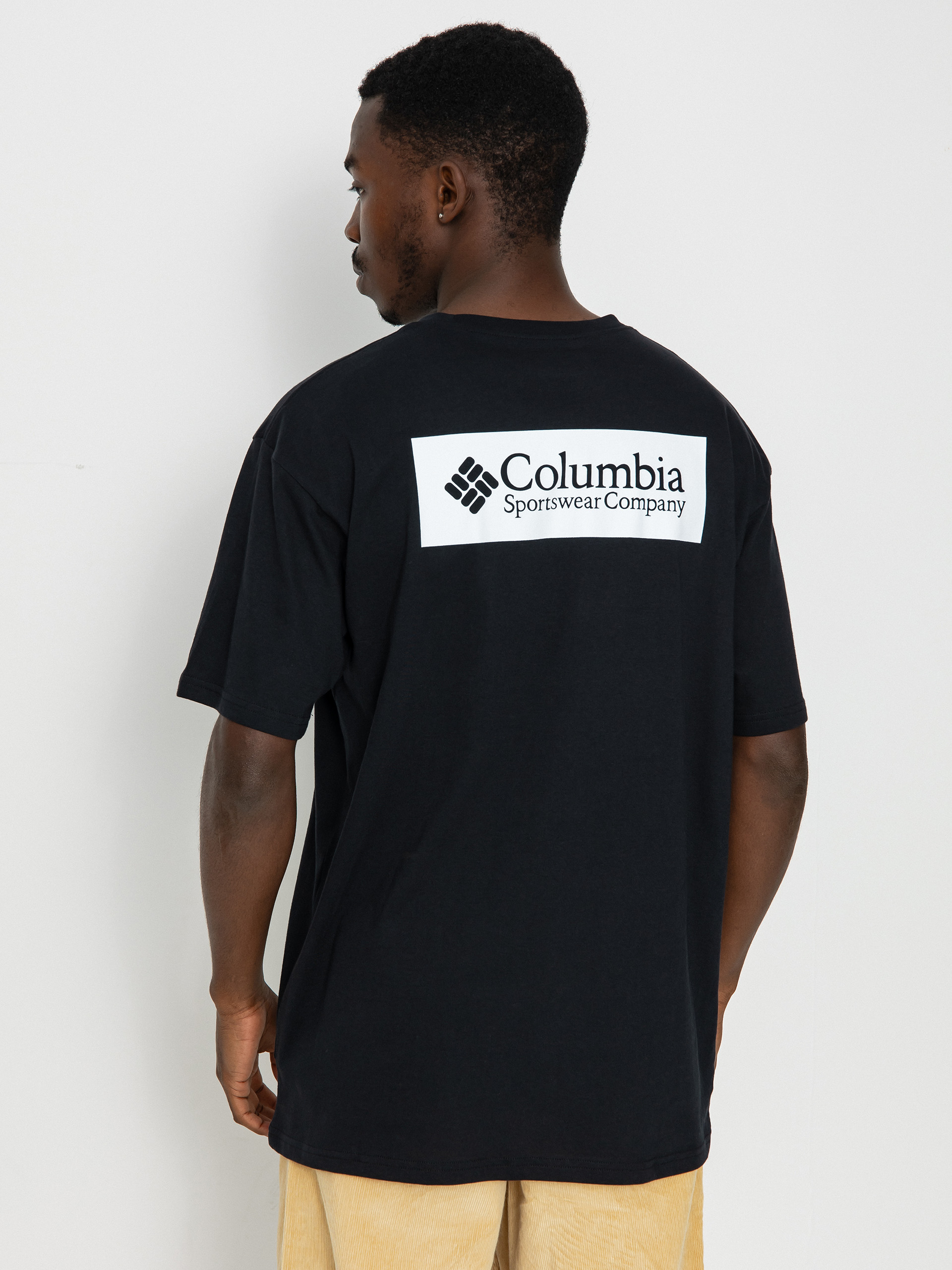 Tricou Columbia North Cascades (black/csc box logo)