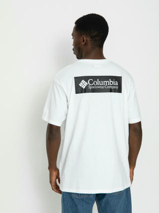 Tricou Columbia North Cascades (white/csc box logo)