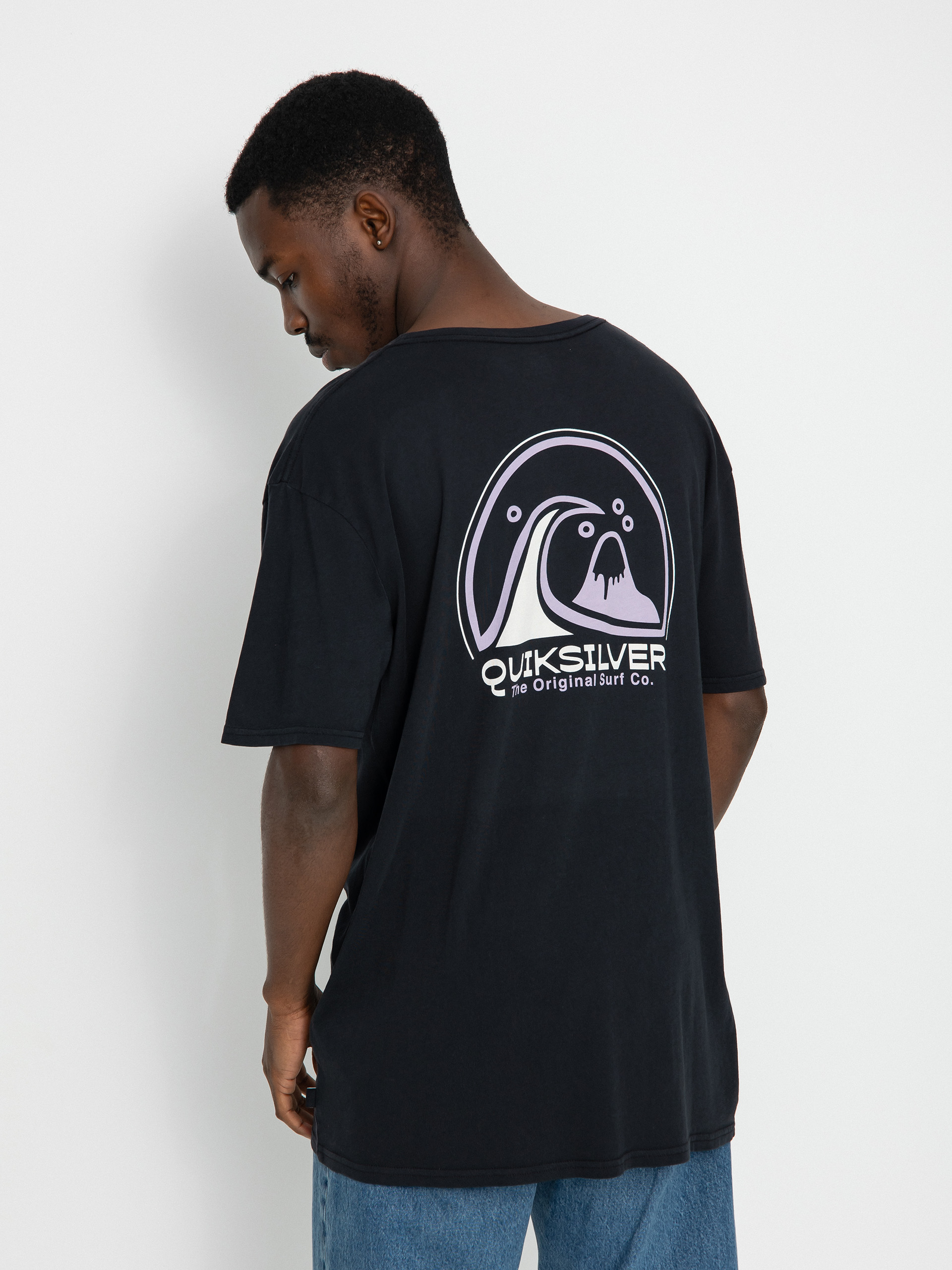 Tricou Quiksilver Clean Circle (black)