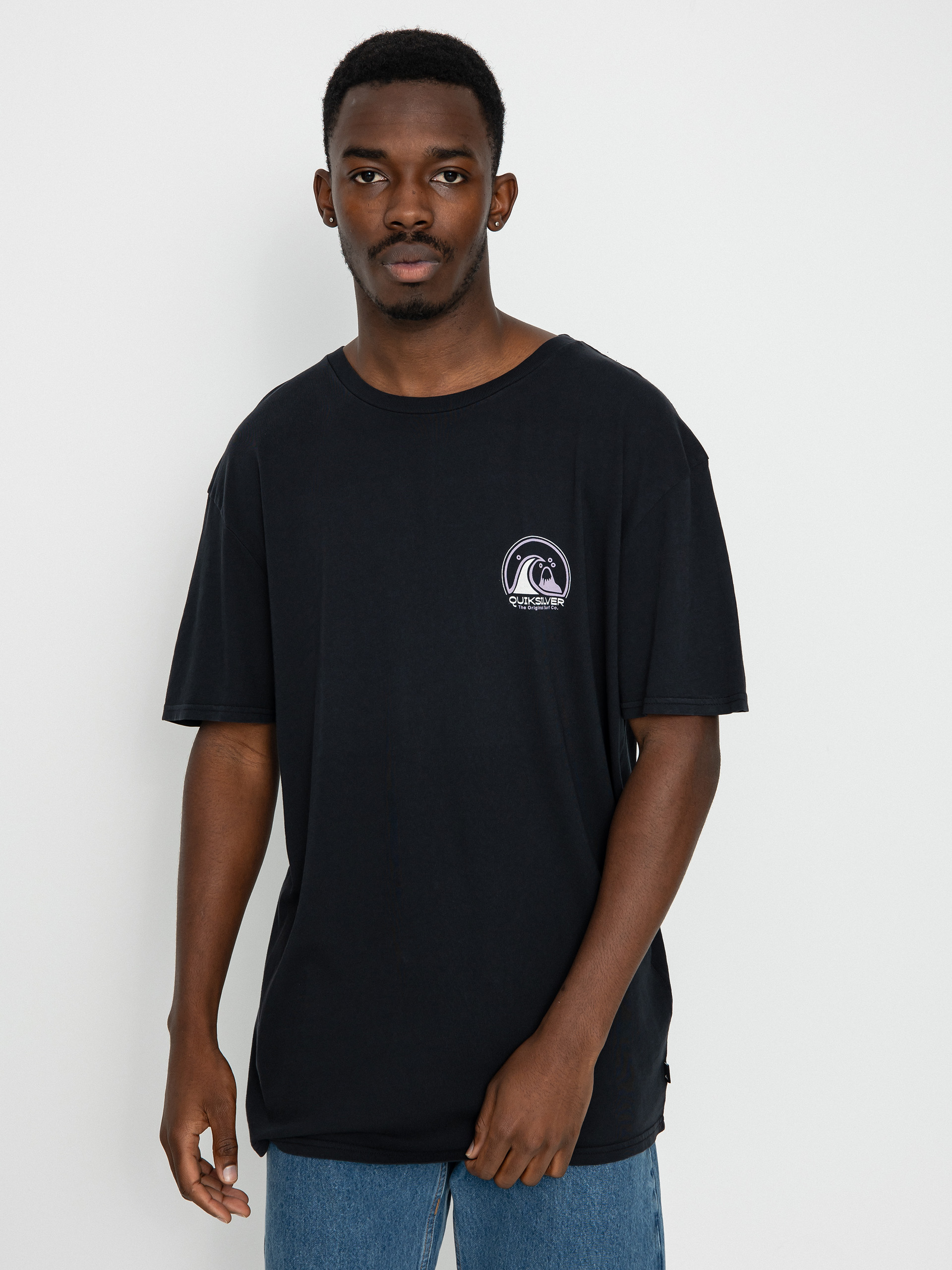 Tricou Quiksilver Clean Circle (black)