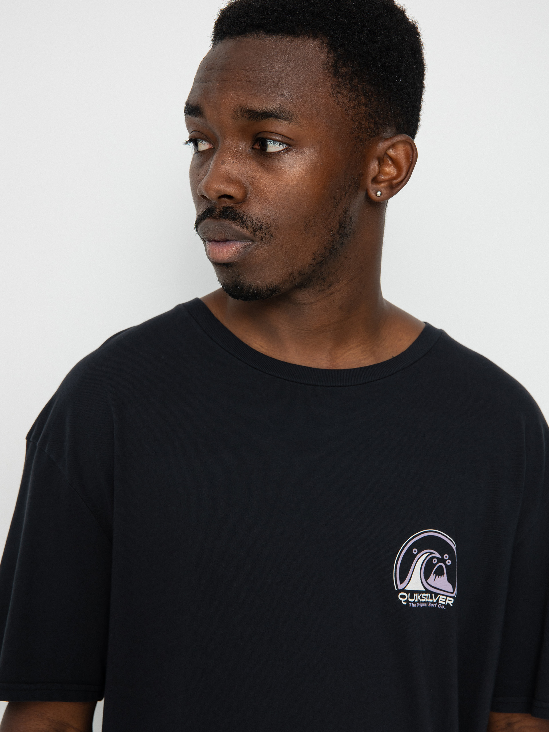 Tricou Quiksilver Clean Circle (black)