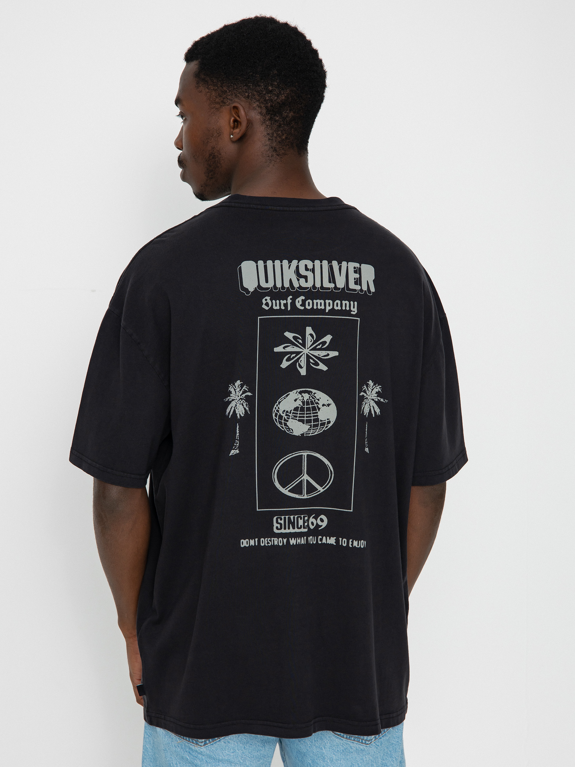 Tricou Quiksilver Quik Ways (black)