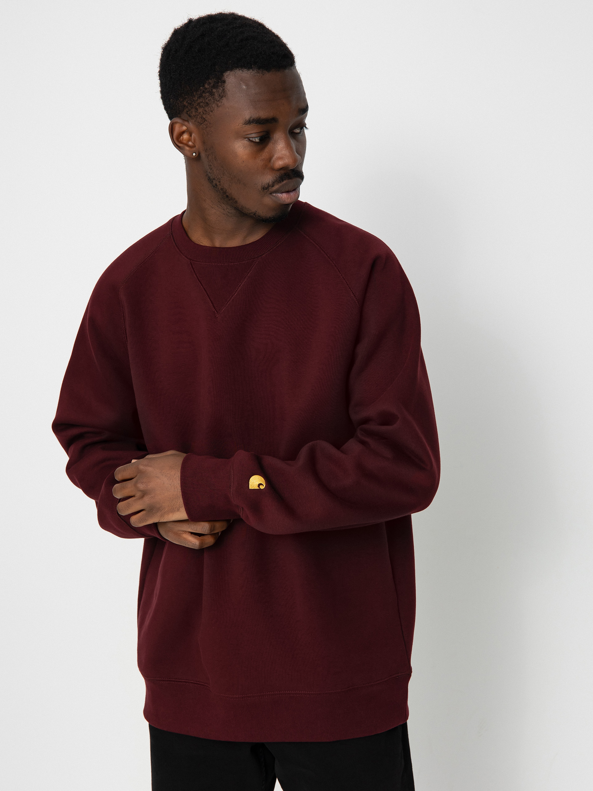 Hanorac Carhartt WIP Chase (amarone/gold)