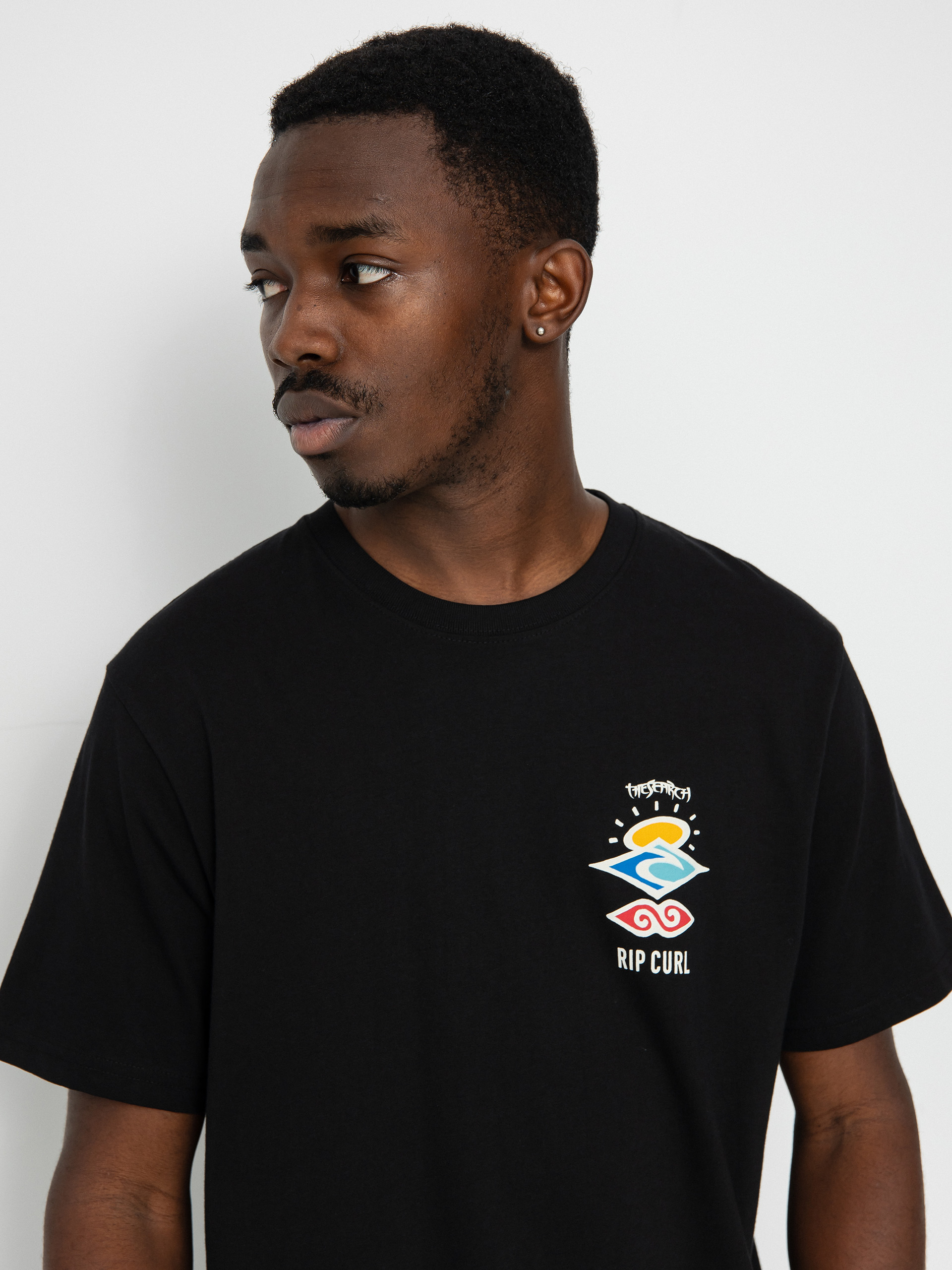 Tricou Rip Curl Search Icon (black)