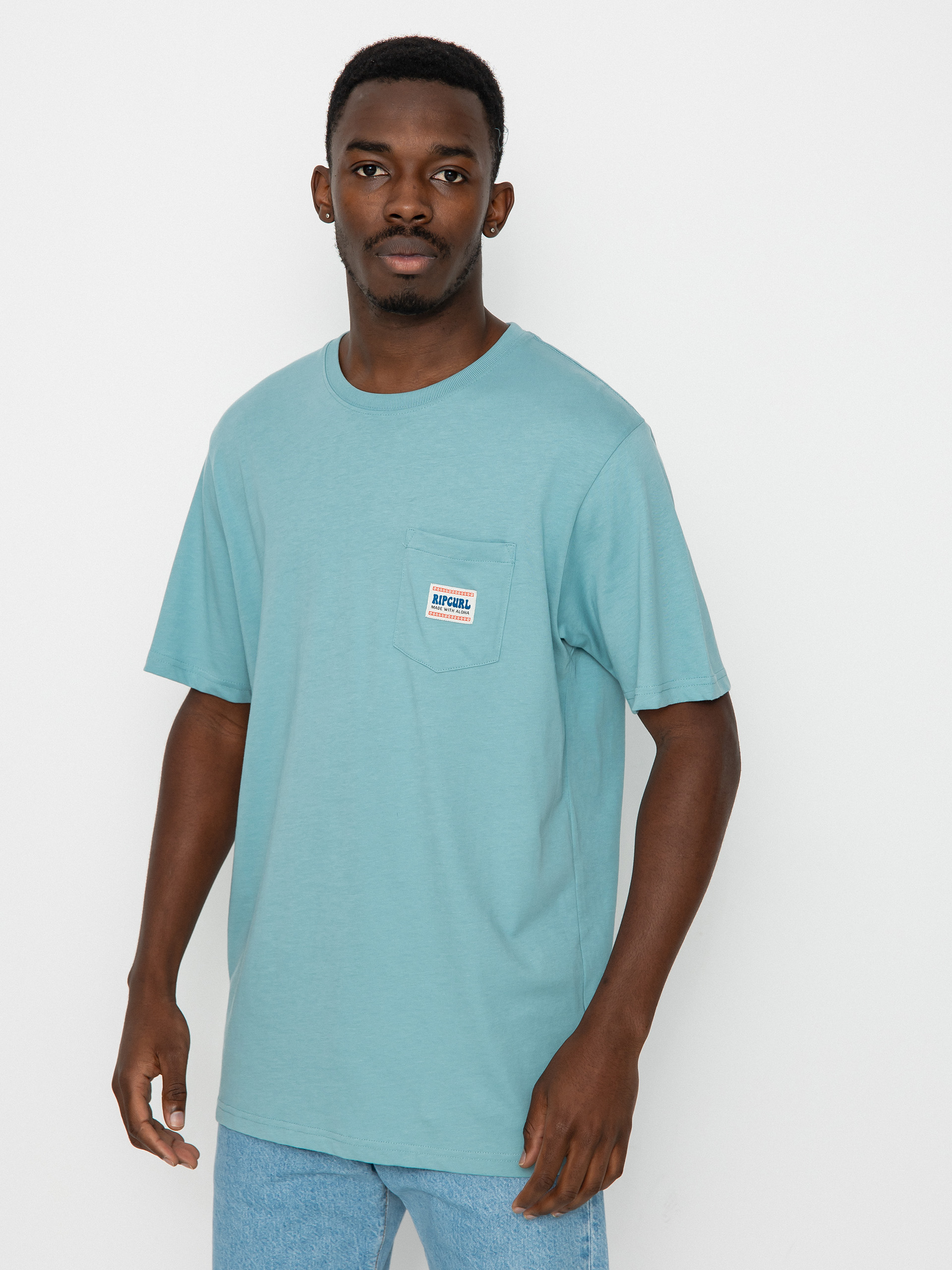 Tricou Rip Curl Horizon Badge (dusty blue)