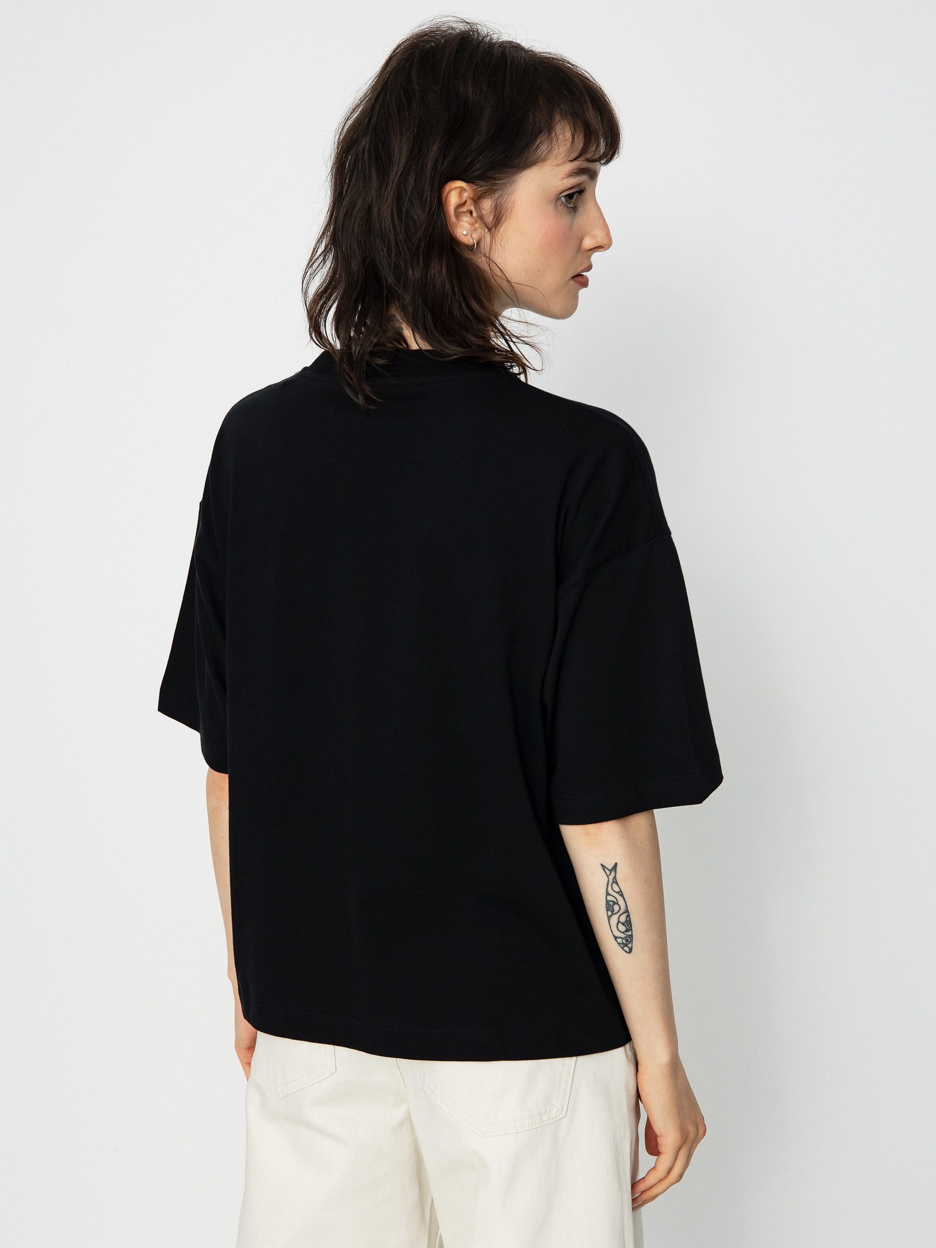 Tricou Carhartt WIP Chester Wmn (black)