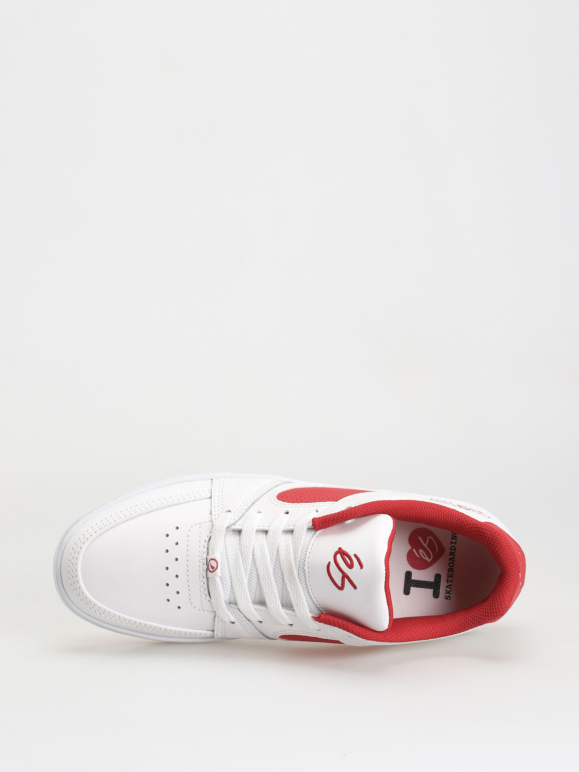 Pantofi eS Accel Slim X Go Skateboarding (white/red)