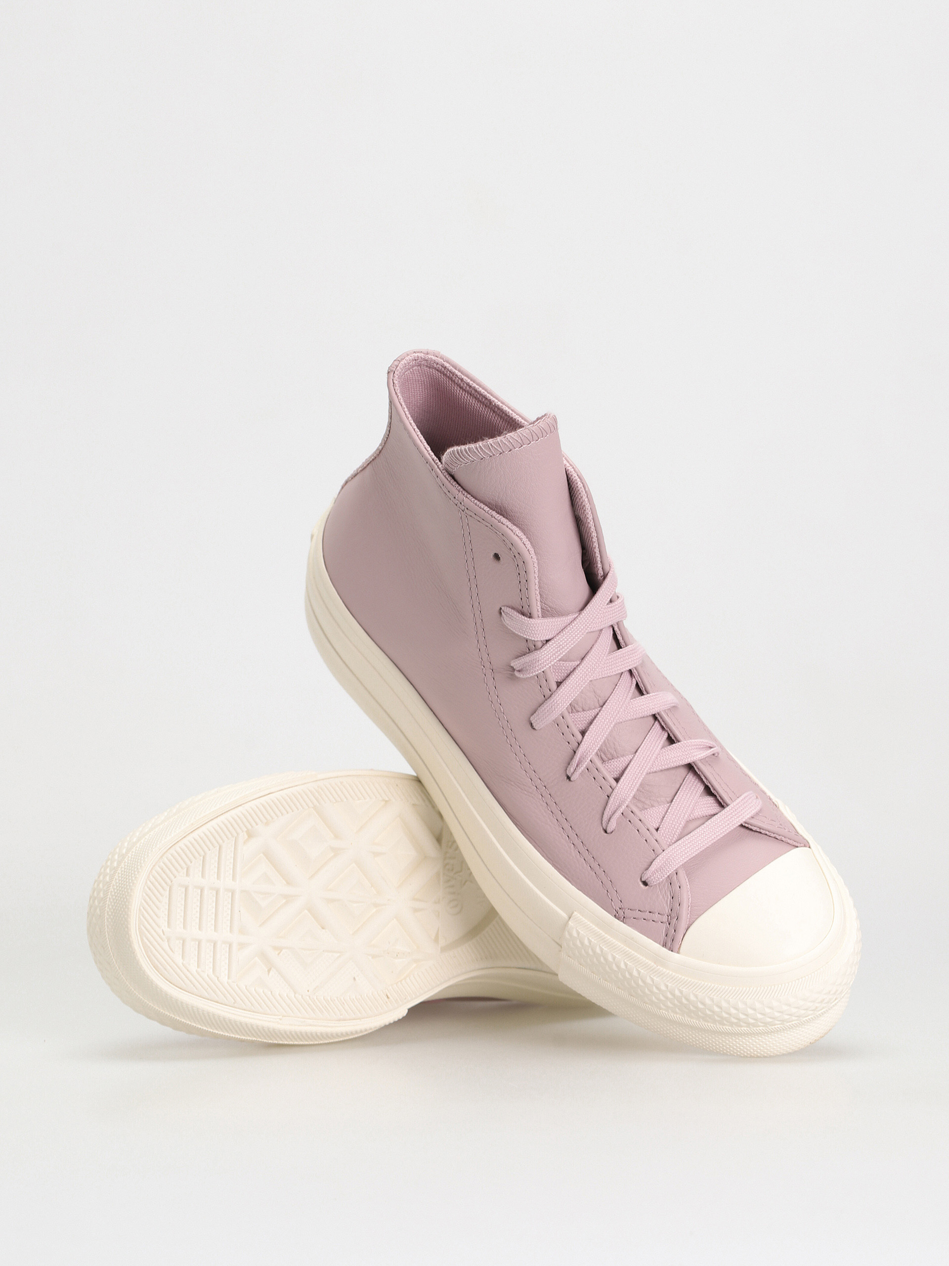 Teniși Converse Chuck Taylor All Star Lift Hi Wmn (phantom violet/egret/silver)