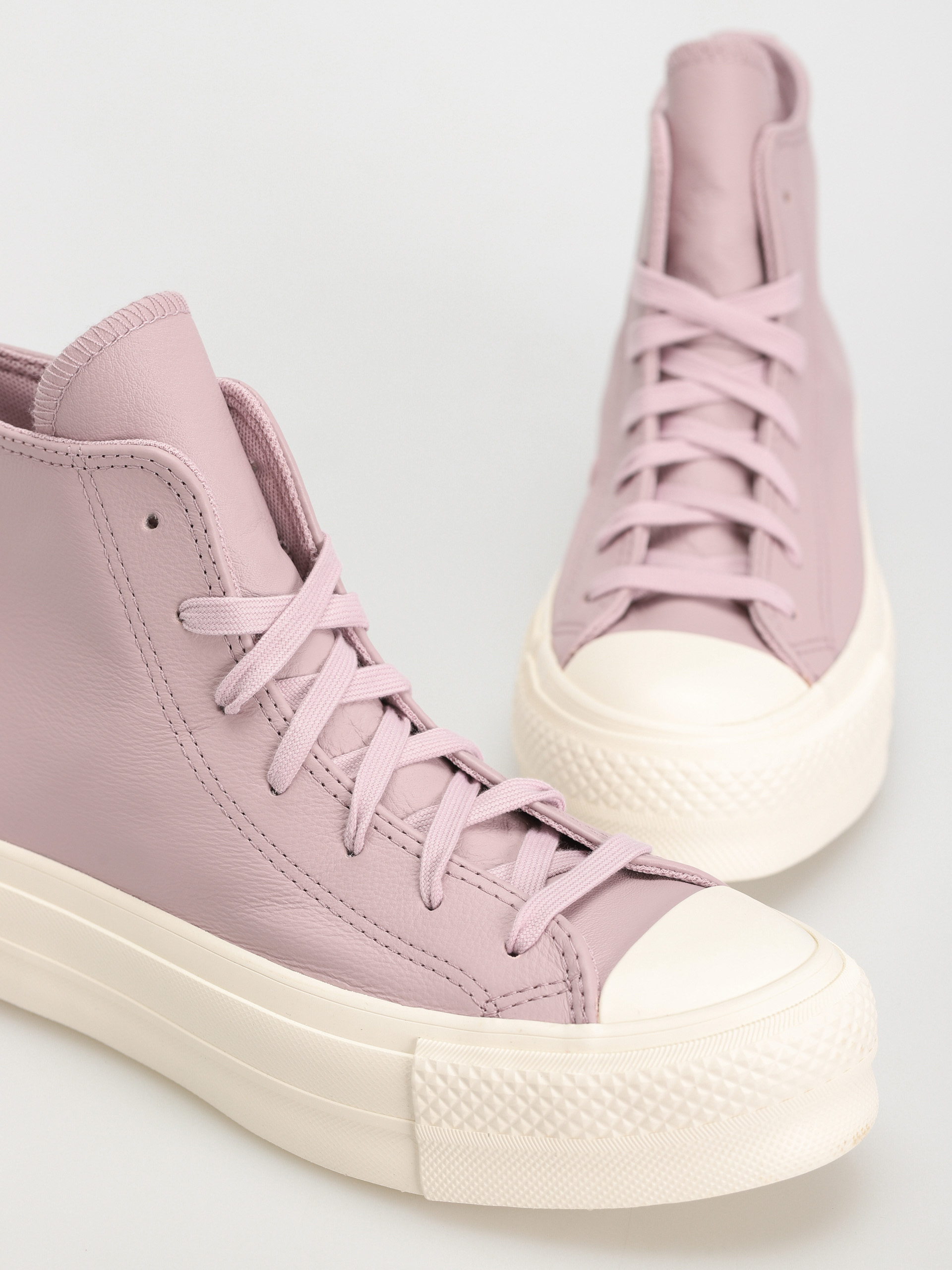 Teniși Converse Chuck Taylor All Star Lift Hi Wmn (phantom violet/egret/silver)