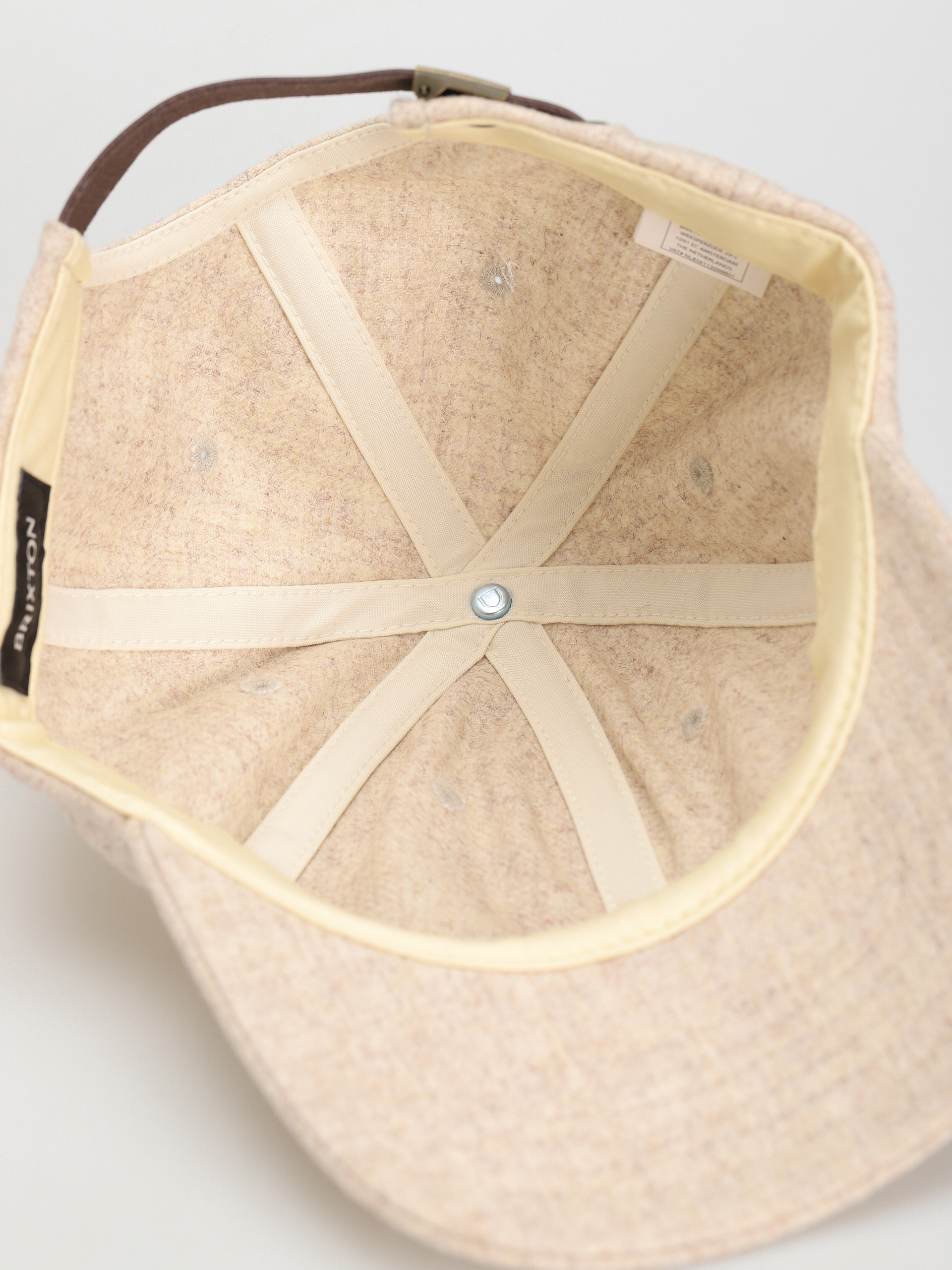 Șapcă Brixton Stith Mp Adj (oatmeal/oatmeal)