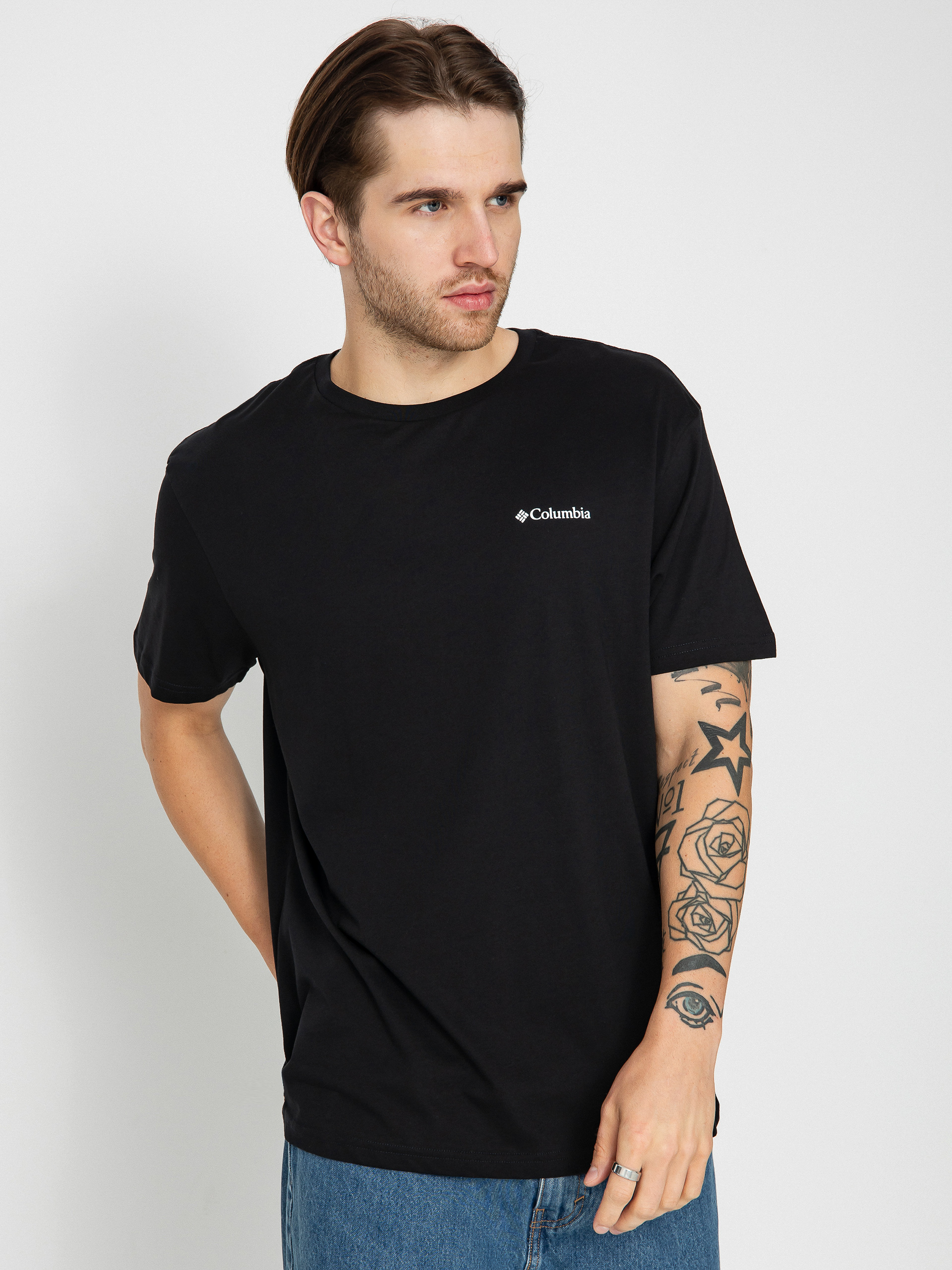 Tricou Columbia Basic Logo (black/lc csc/branded graphic)