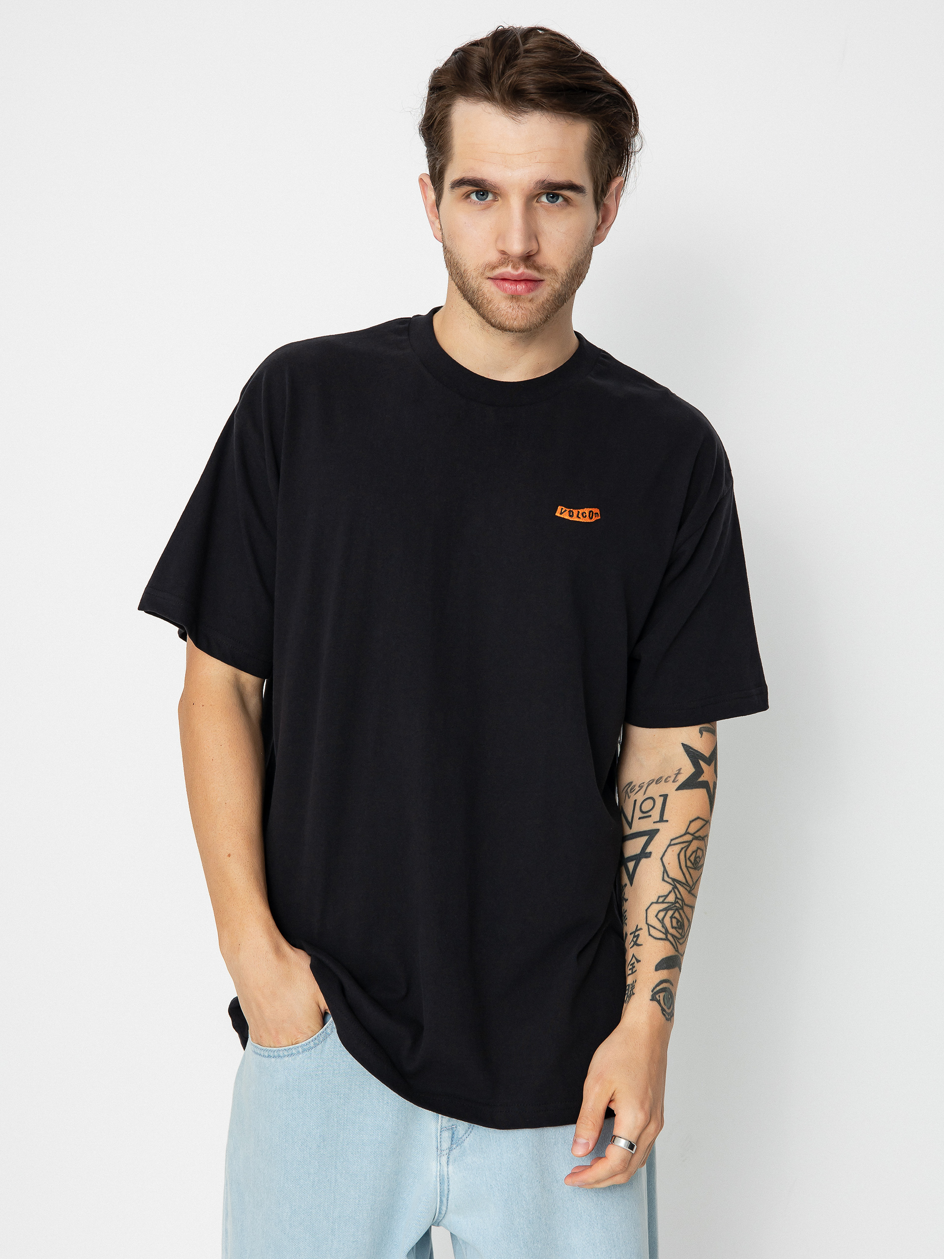 Tricou Volcom Pistol Stone Lse (black)