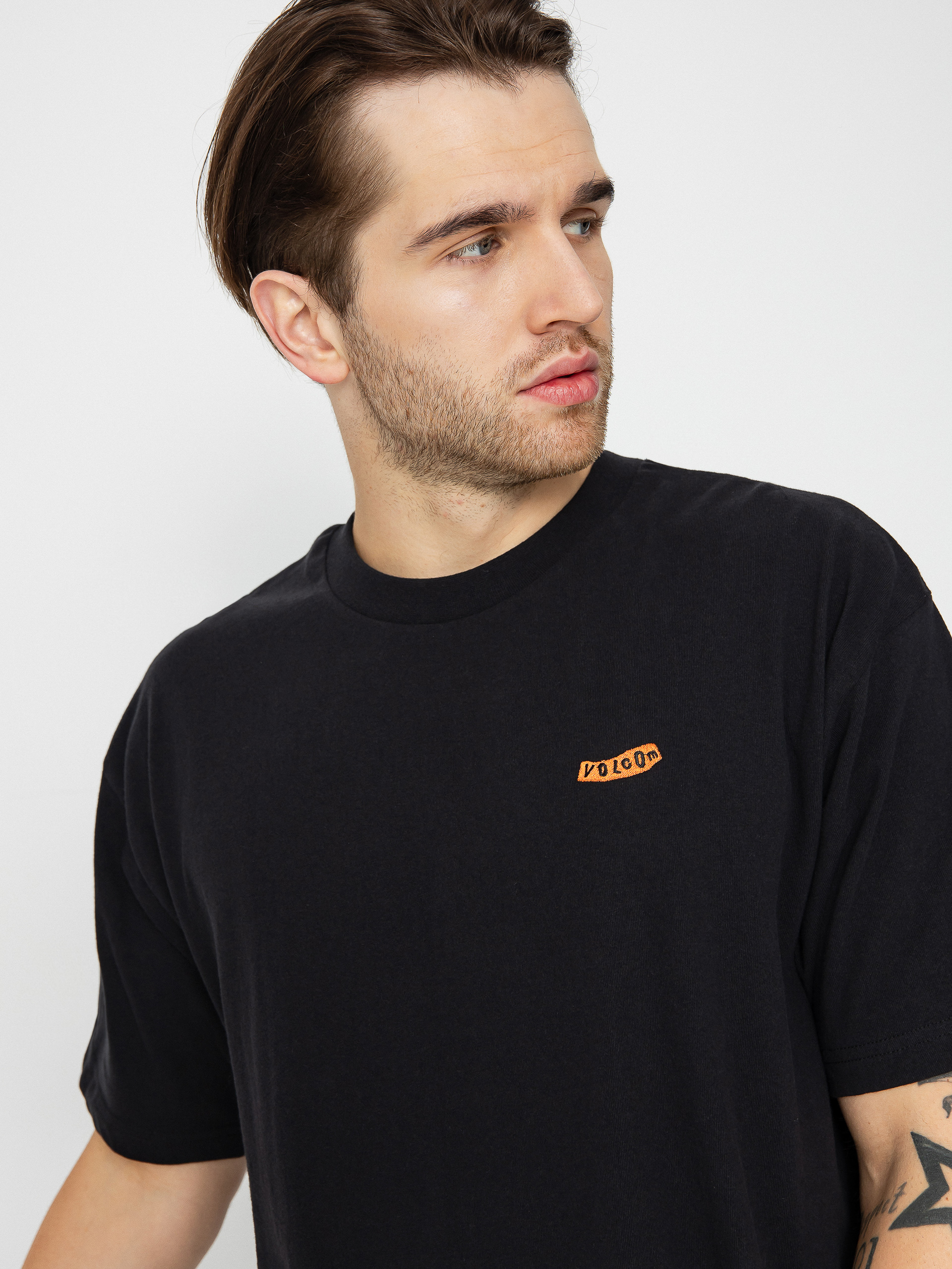 Tricou Volcom Pistol Stone Lse (black)