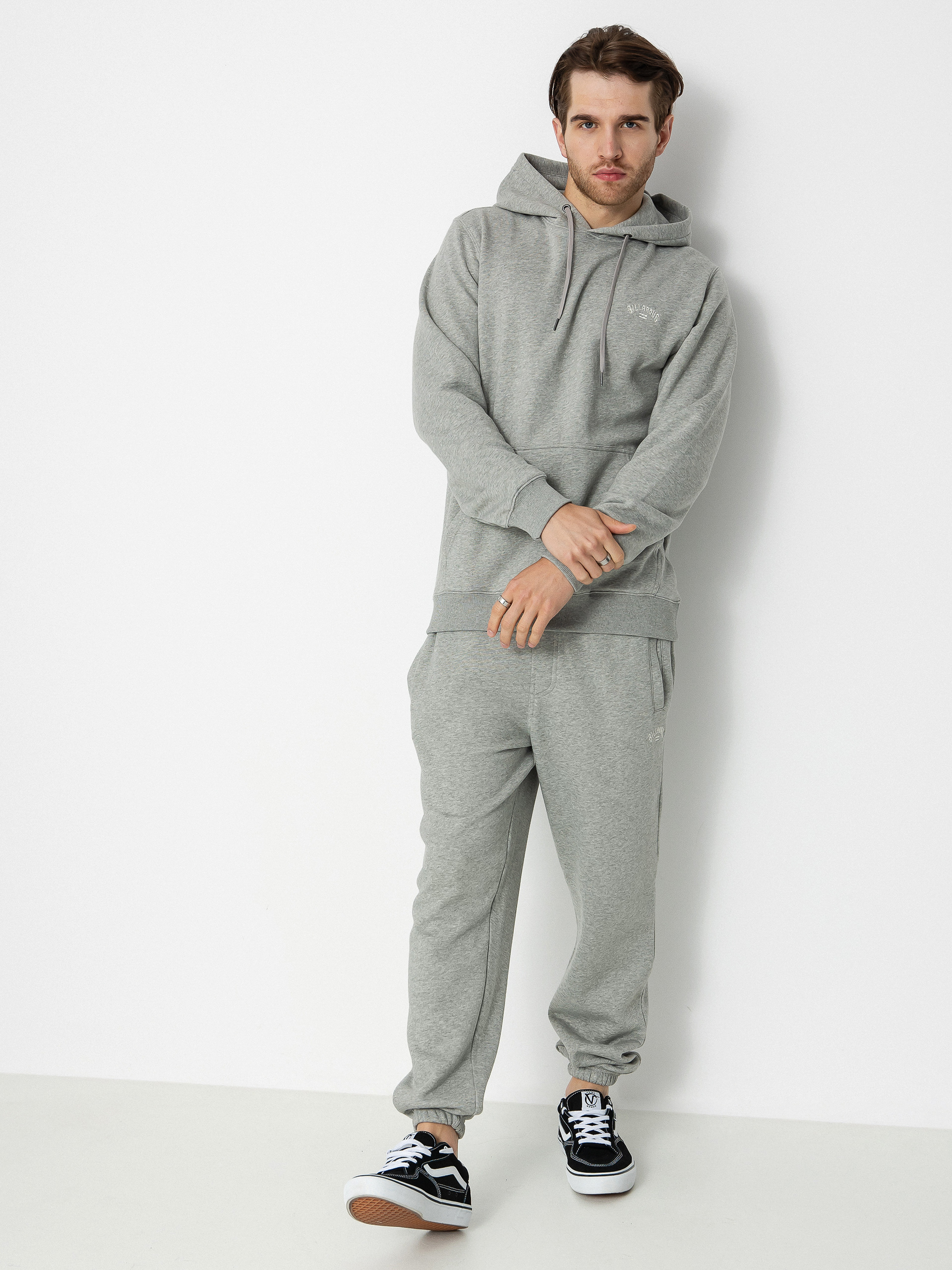Hanorac cu glugă Billabong Arch HD (grey heather)