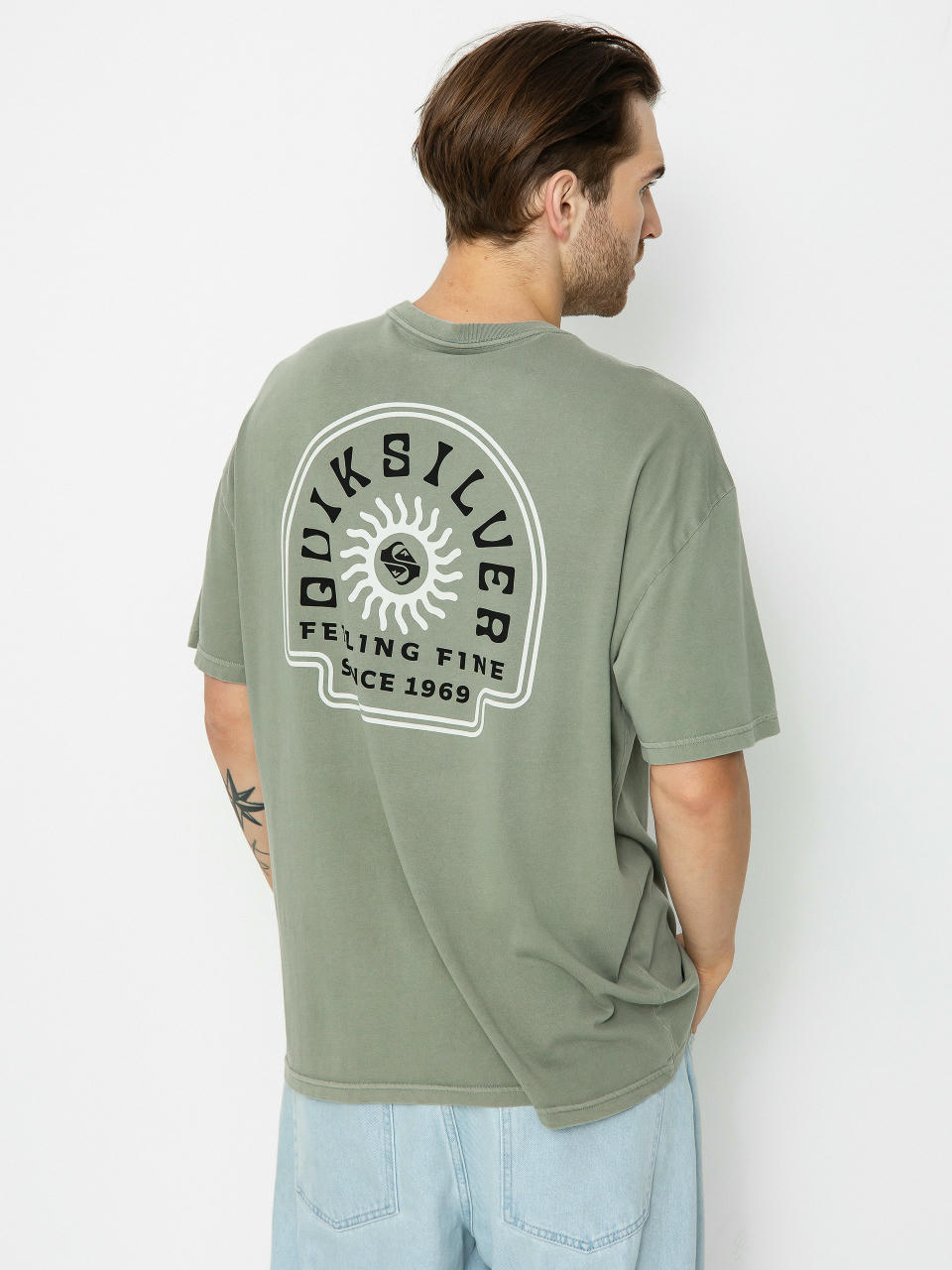 Tricou Quiksilver Qs State Of Mind (iceberg green)