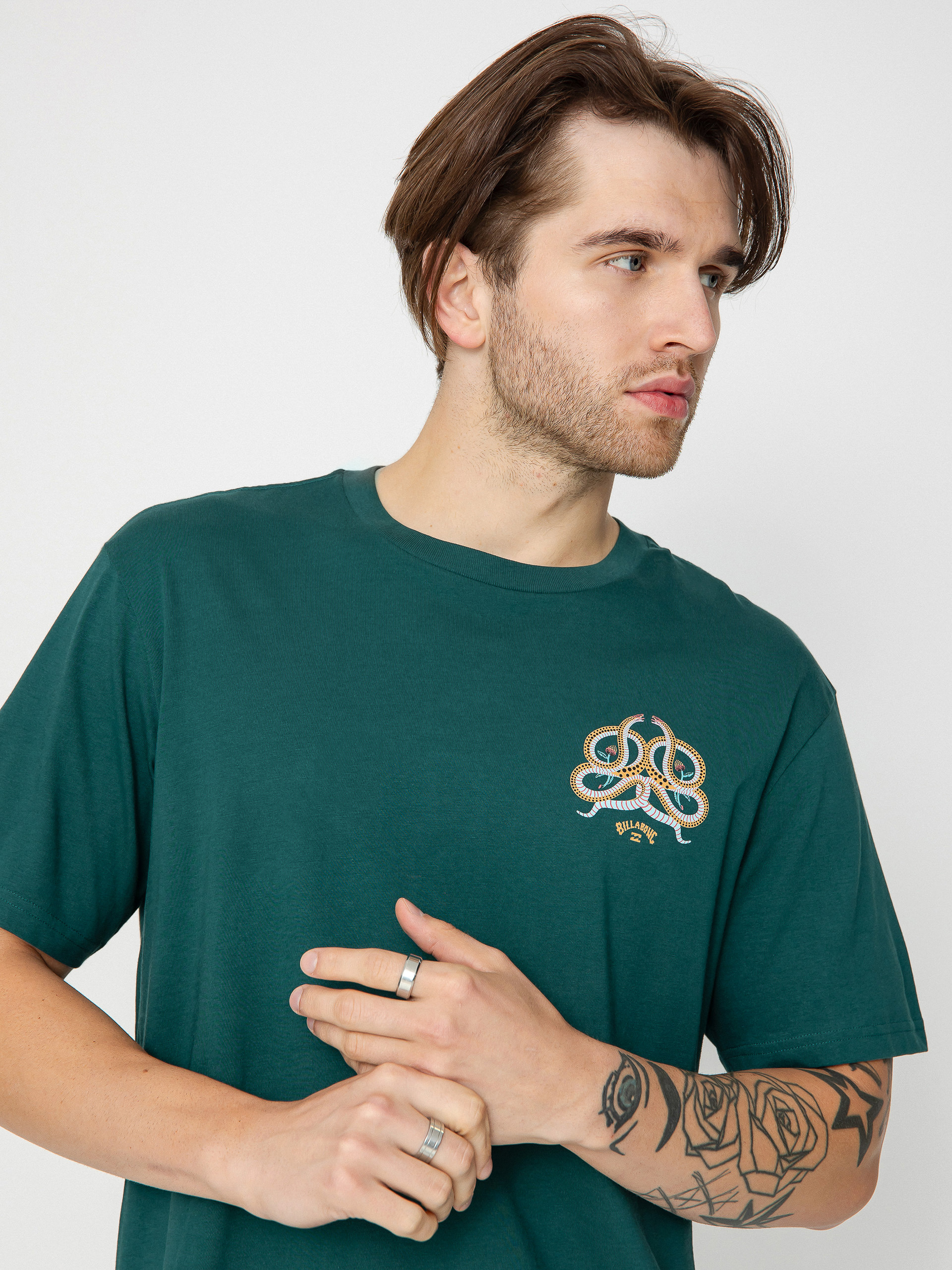Tricou Billabong Serpientes (deep teal)