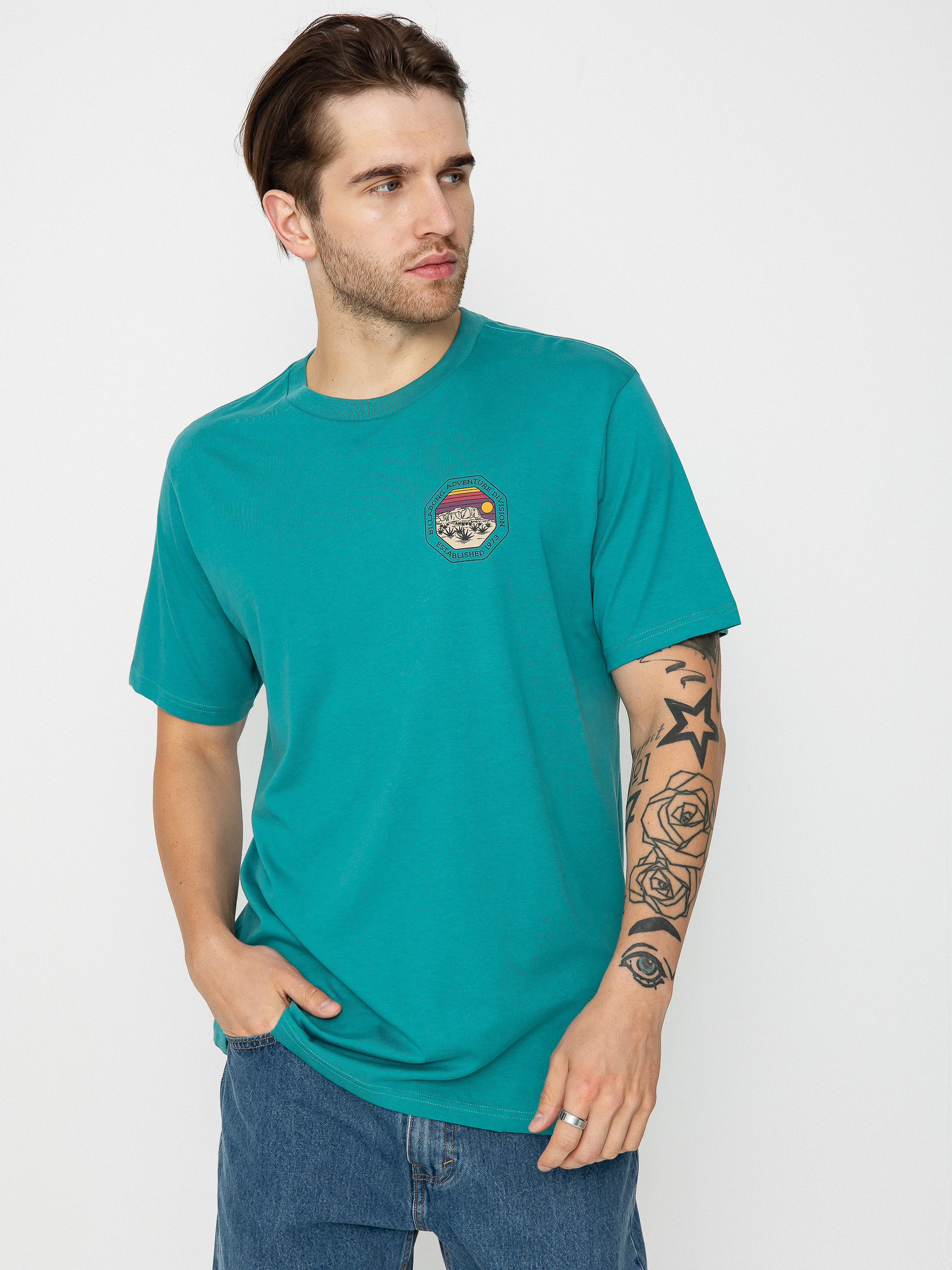 Tricou Billabong Rockies (seagreen)