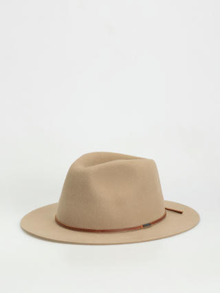 Pălărie Brixton Wesley Fedora (sand/brown)
