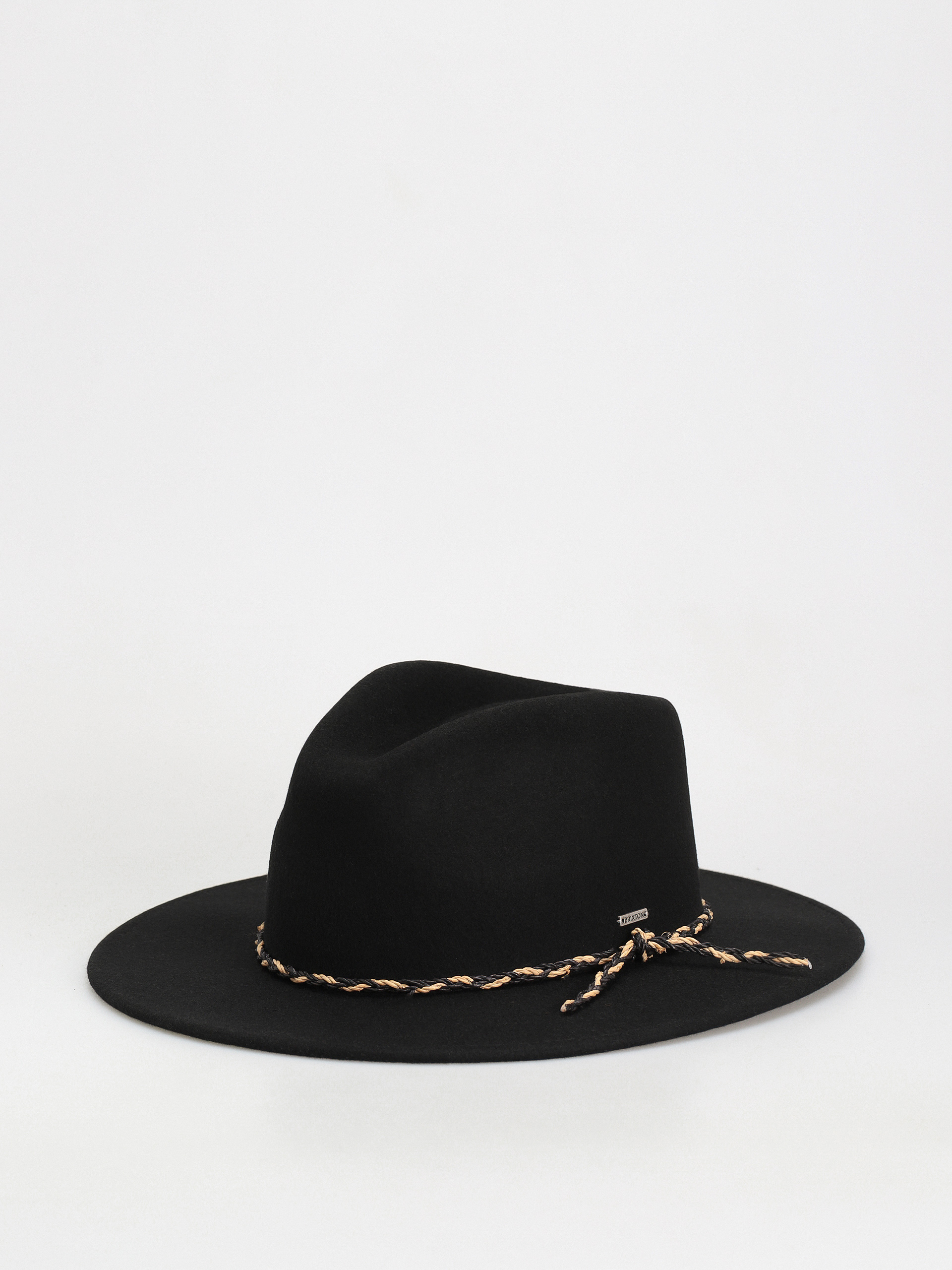 Pu0103lu0103rie Brixton Messer Western Fedora (black/multi)