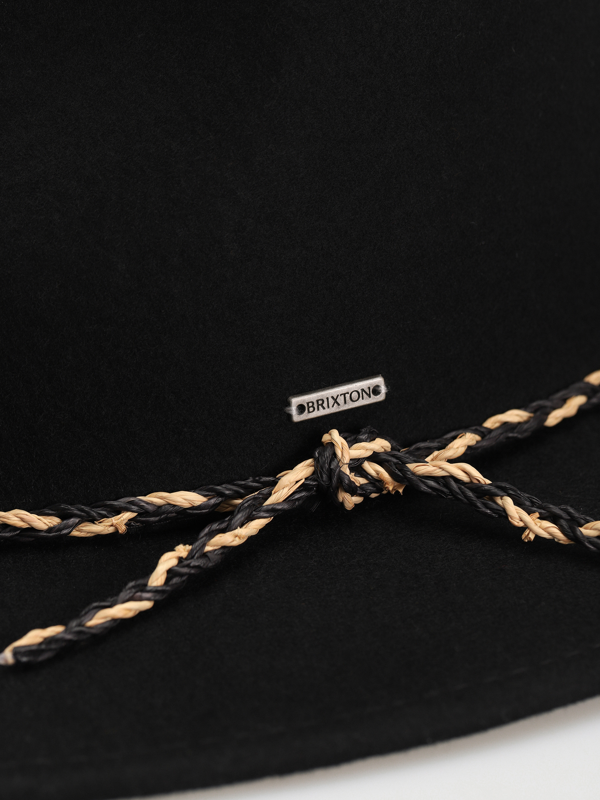 Pălărie Brixton Messer Western Fedora (black/multi)