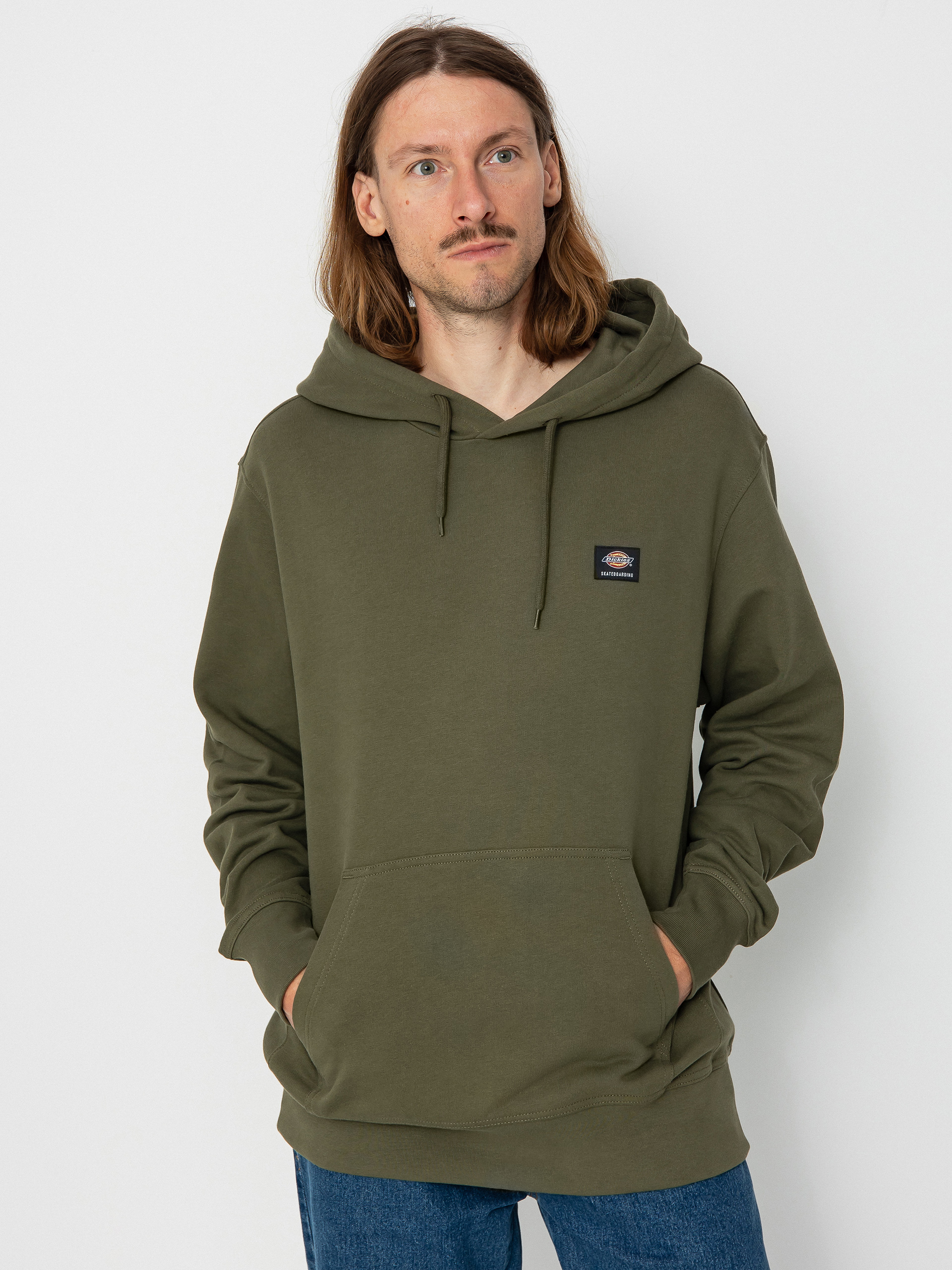 Hanorac cu glugă Dickies Mount Vista HD (dark olive)