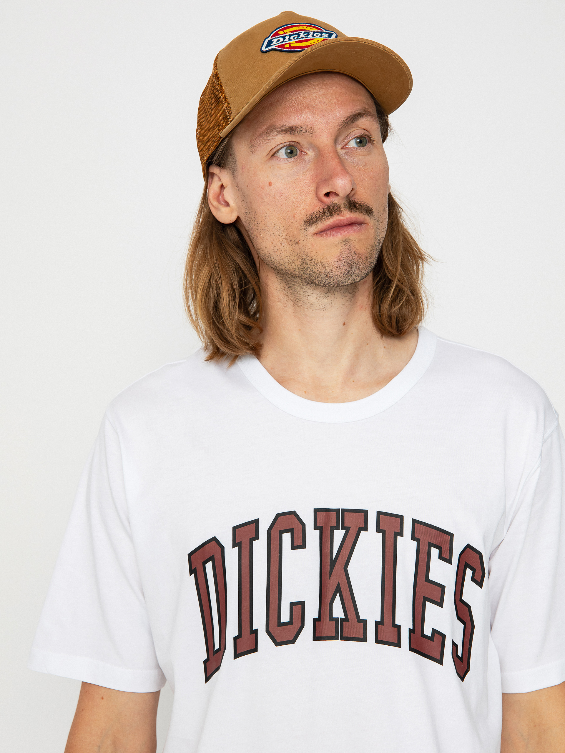 Tricou Dickies Aitkin (white/fired)