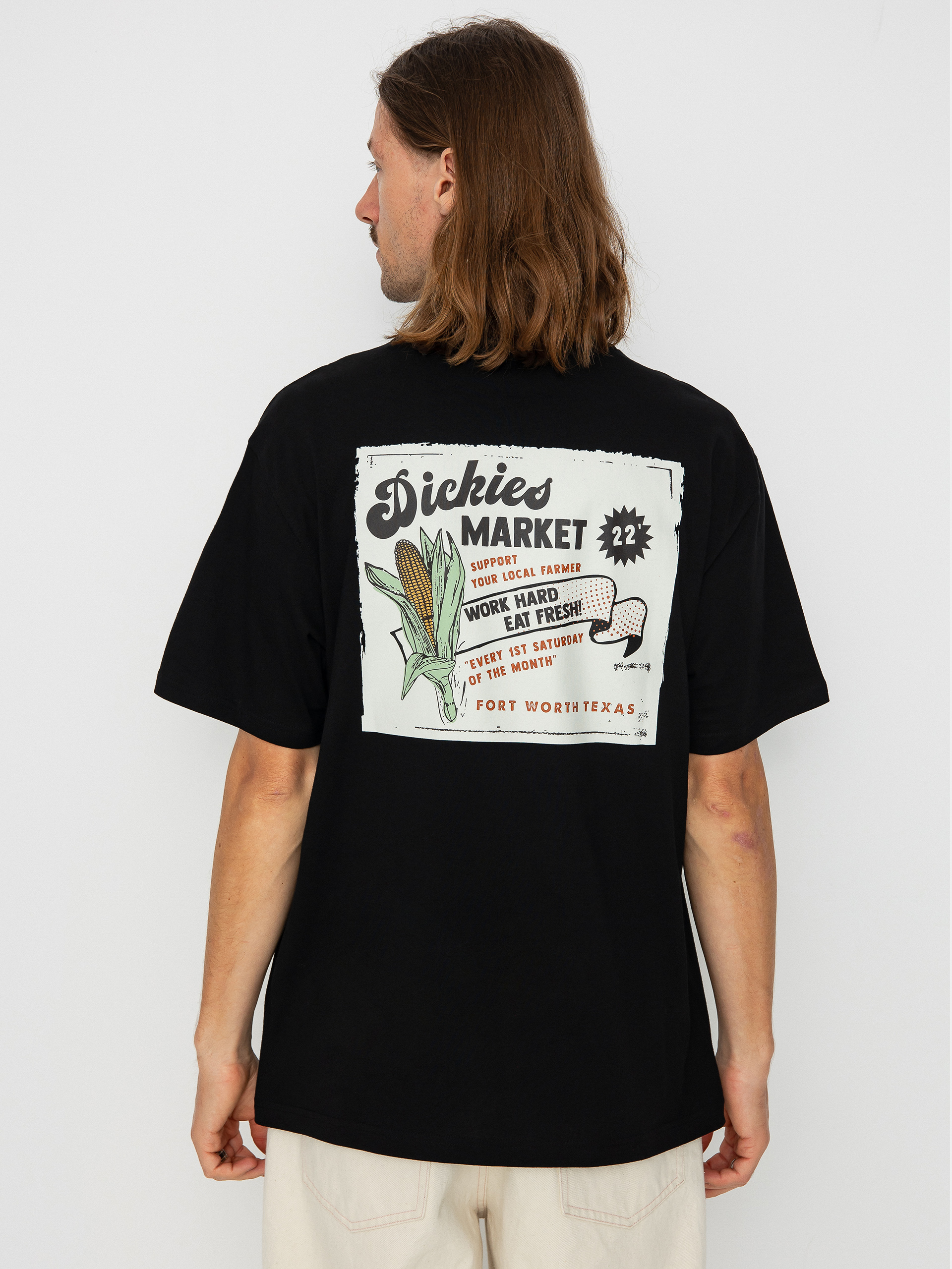 Tricou Dickies Grainfield (black)
