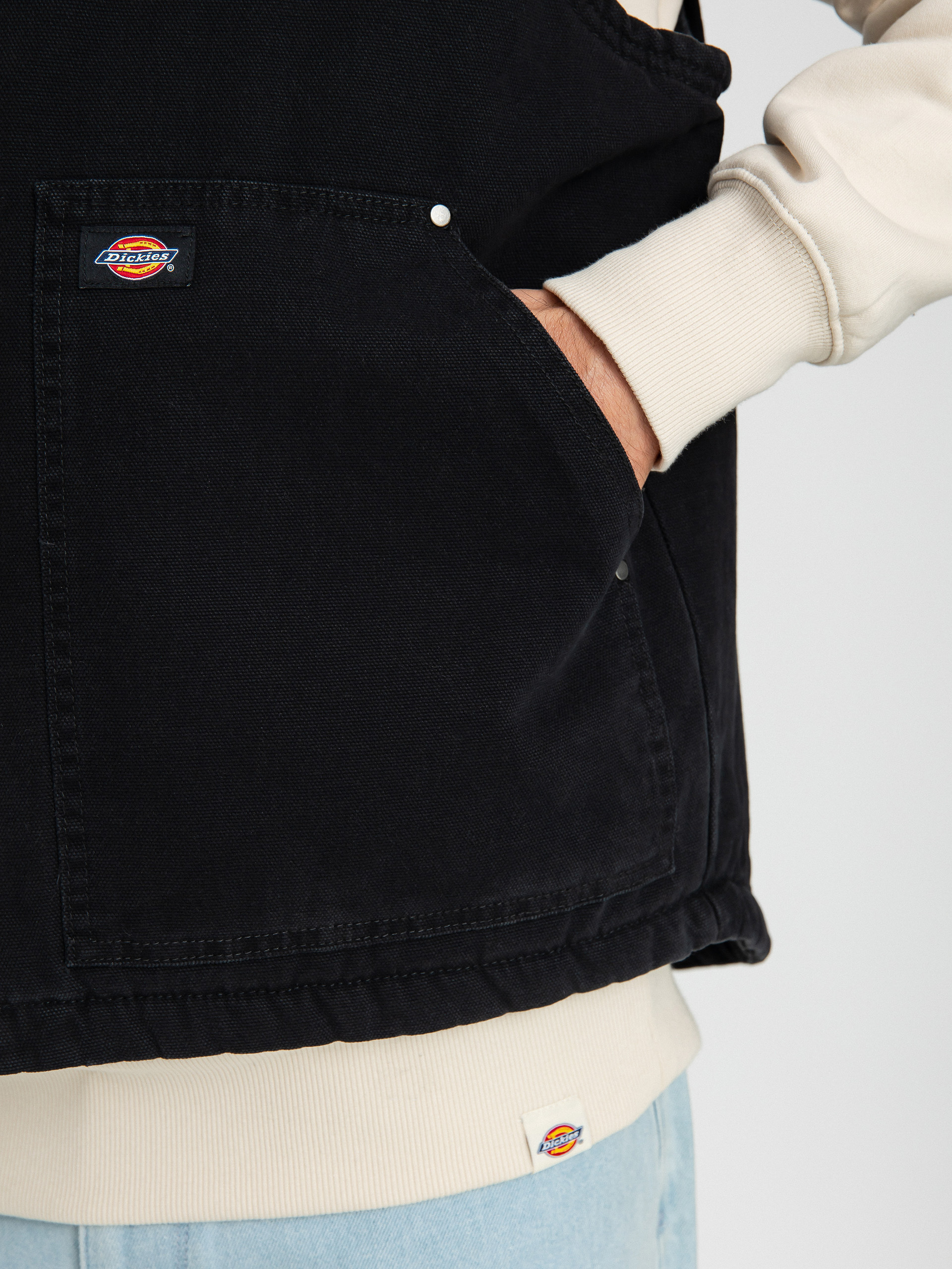 Vestă Dickies Duck Canvas (sw black)