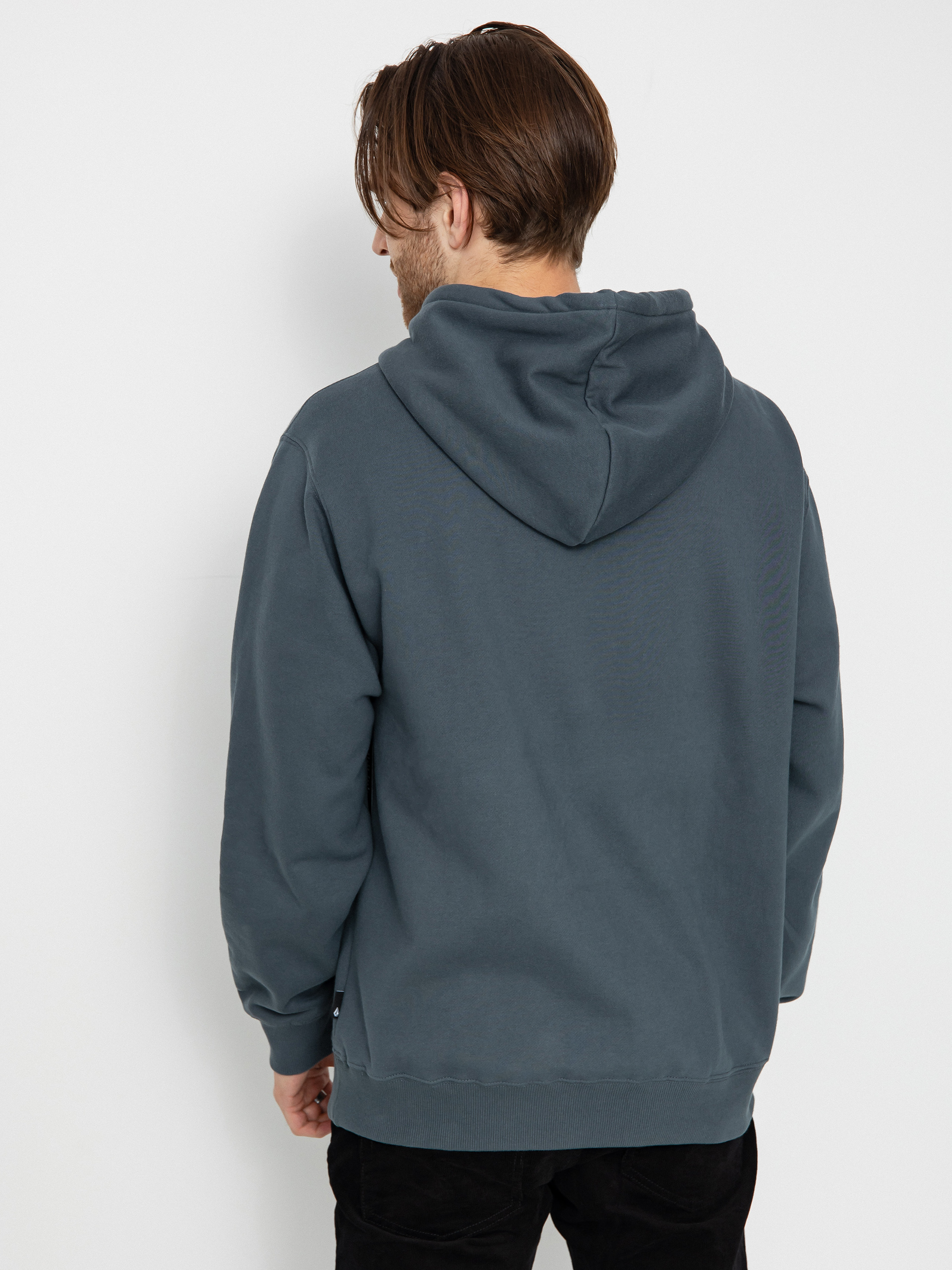 Hanorac cu glugă Volcom Iconic Stone HD (dark slate)