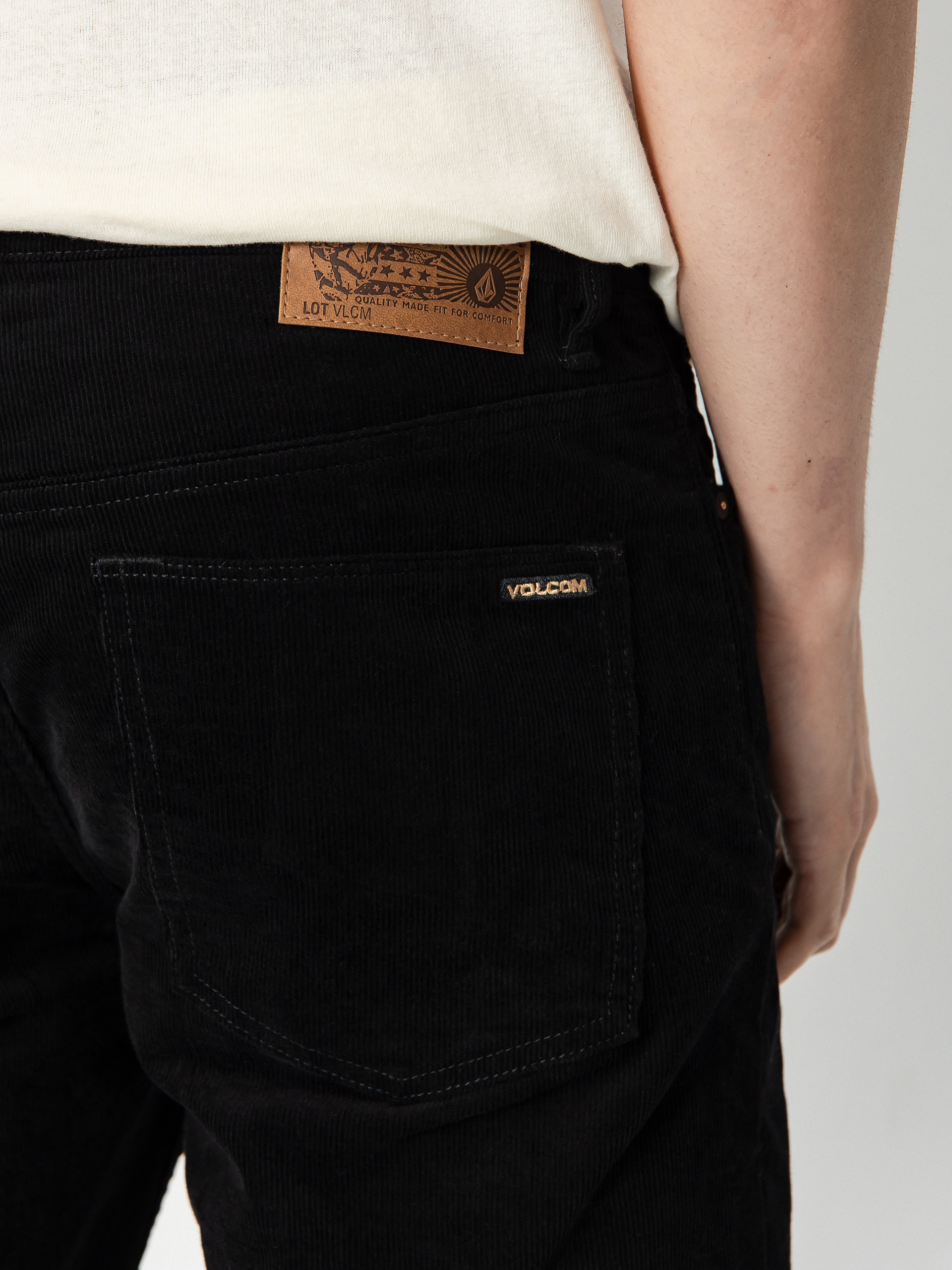 Pantaloni Volcom Solver 5 Pocket Cord (black)