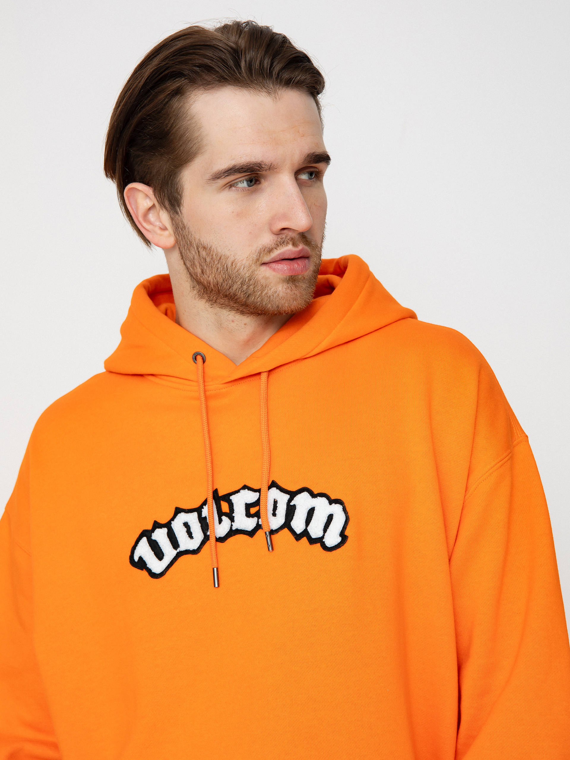 Hanorac cu glugă Volcom Obtic HD (carrot)