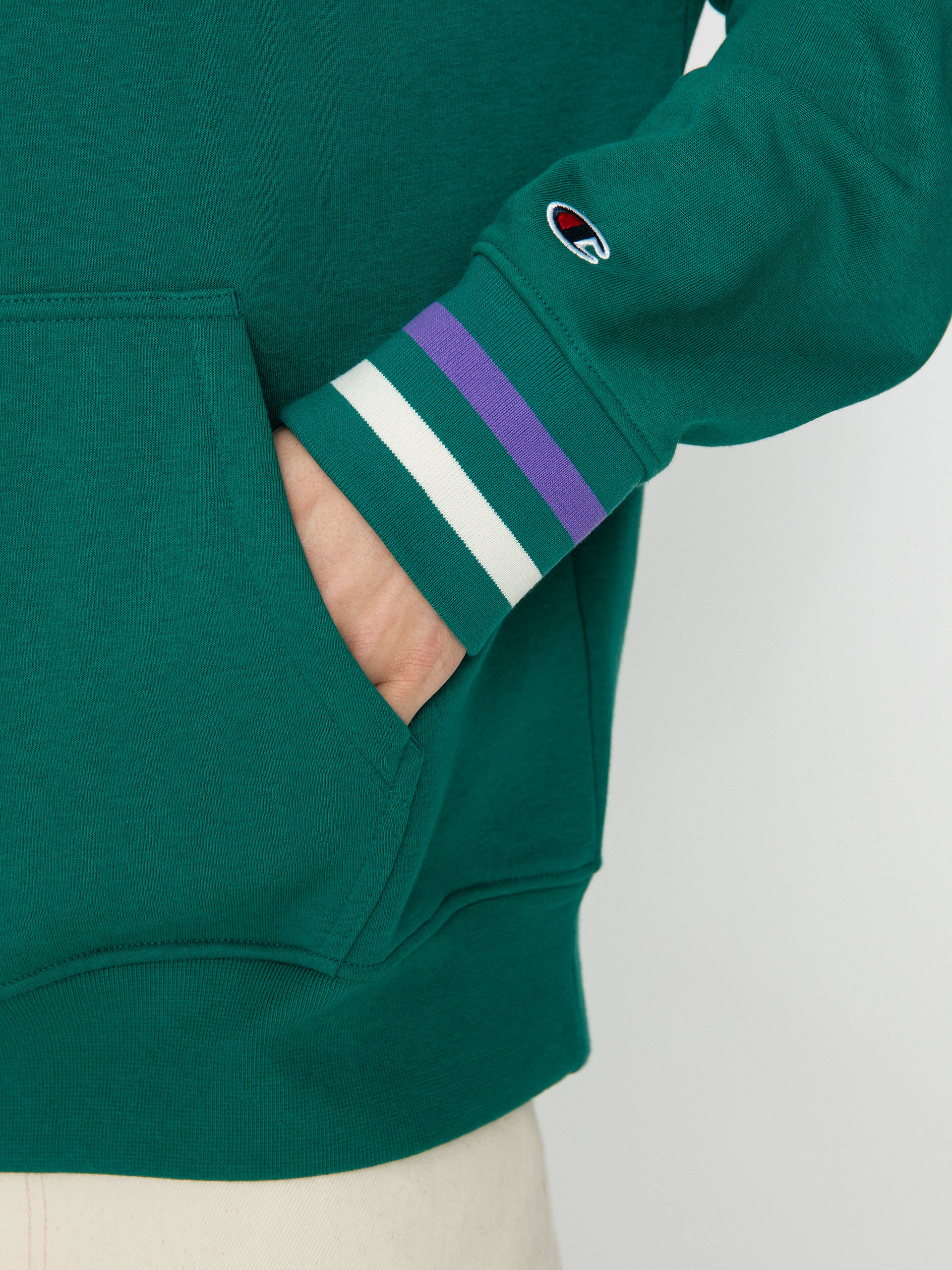 Hanorac cu glugă Champion Hooded Sweatshirt 219174 HD (avt)