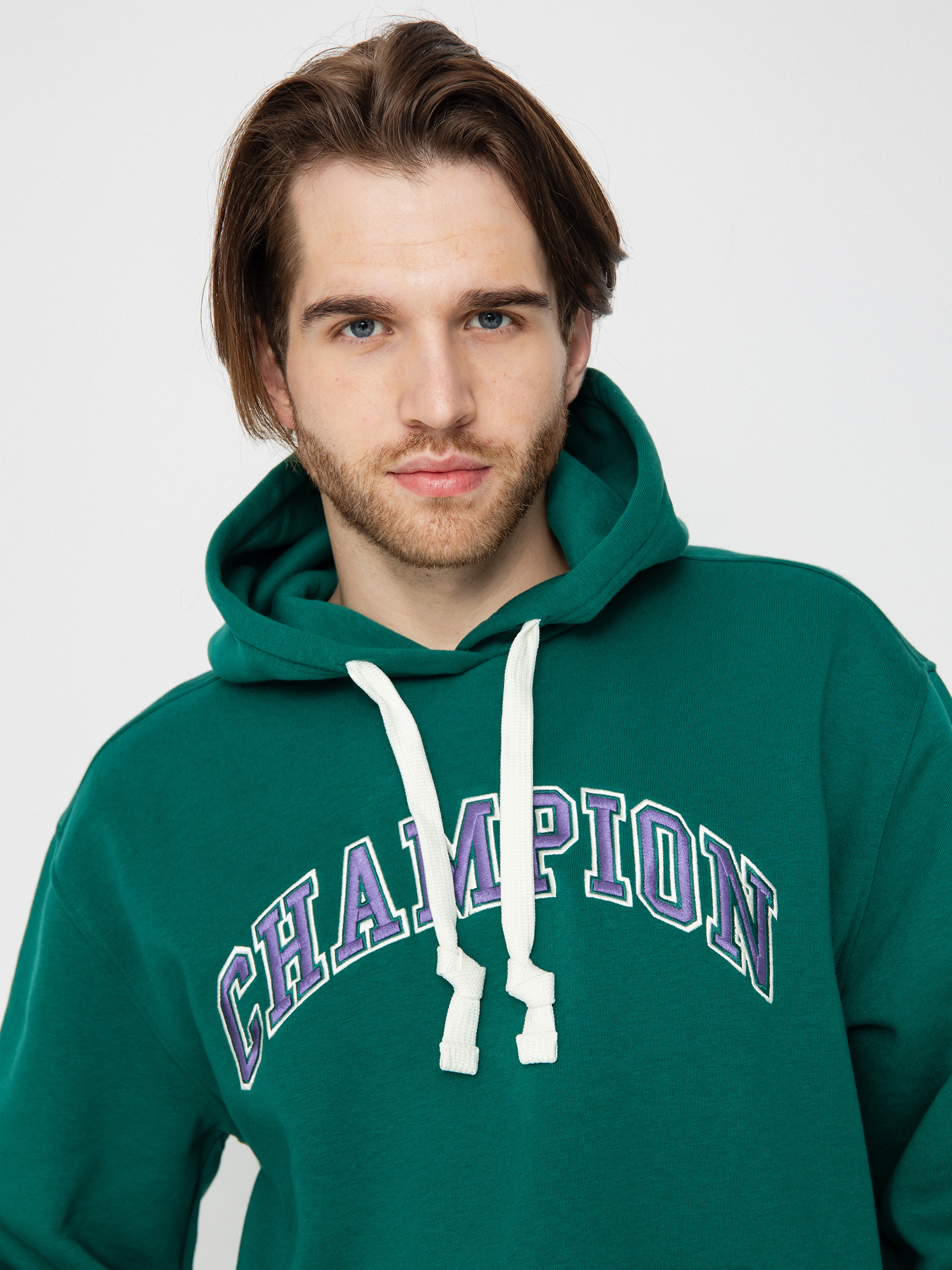 Hanorac cu glugă Champion Hooded Sweatshirt 219174 HD (avt)