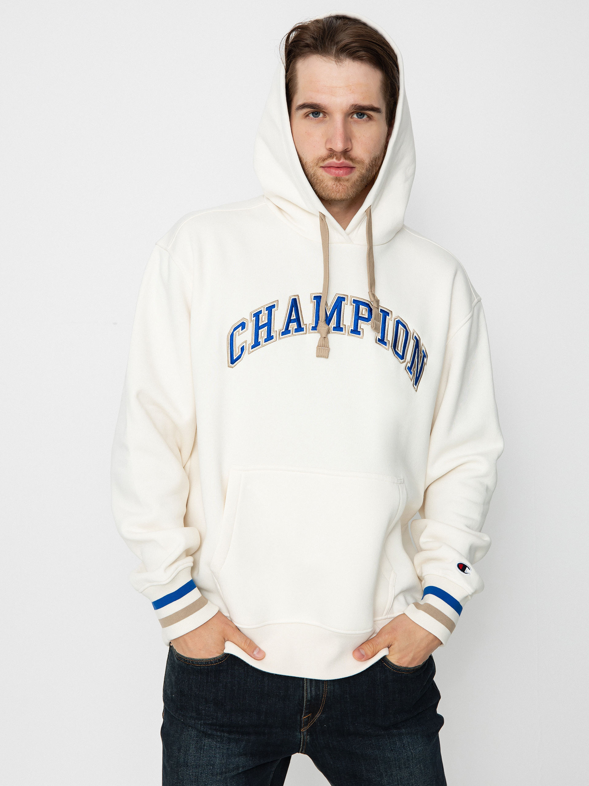 Hanorac cu glugă Champion Hooded Sweatshirt 219174 HD (wsw)
