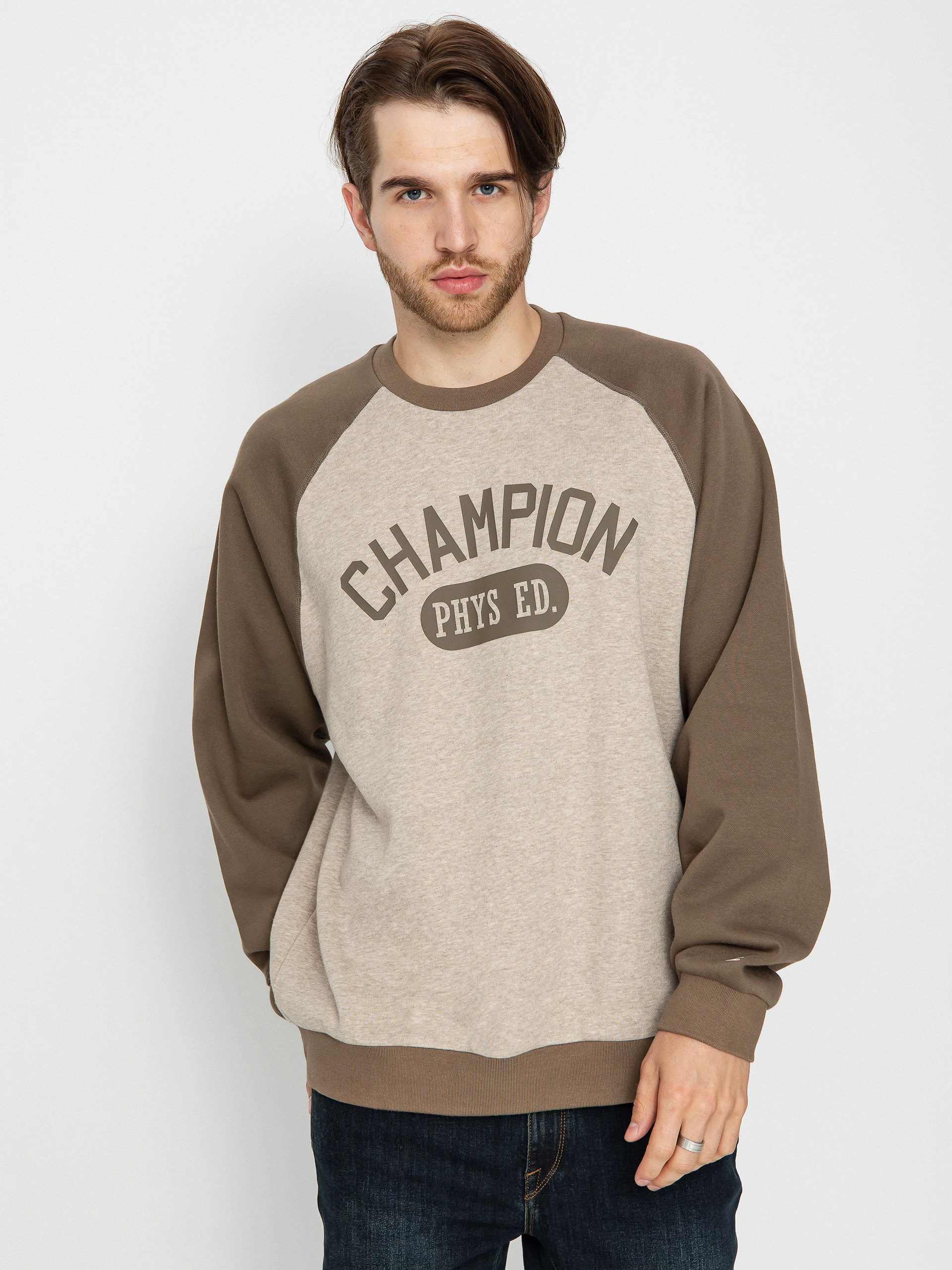 Hanorac Champion Legacy Crewneck Sweatshirt 219170 (mdnm/lhb)