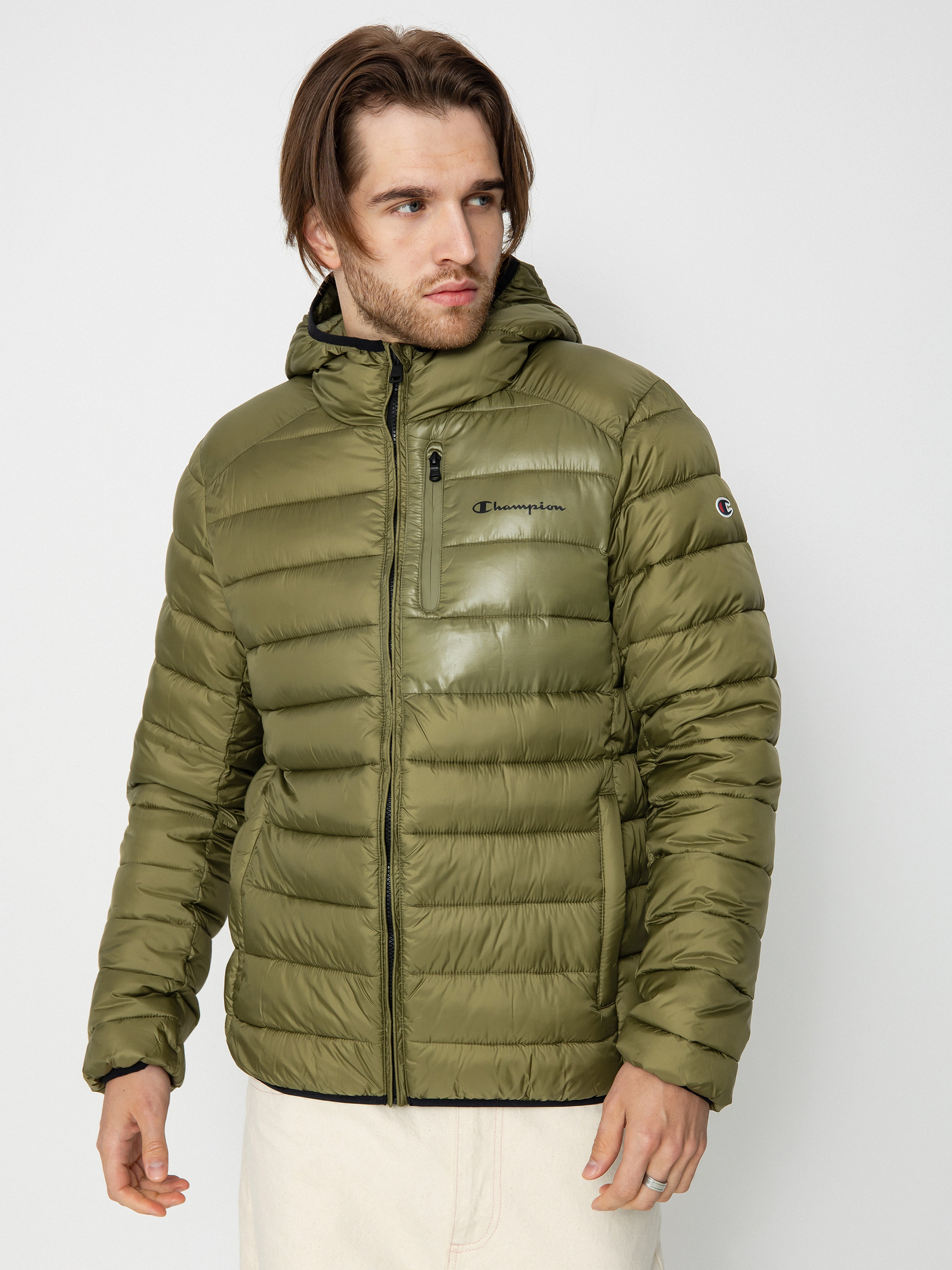 Geacă Champion Legacy Hooded Jacket 219184 (cpo/nbk)