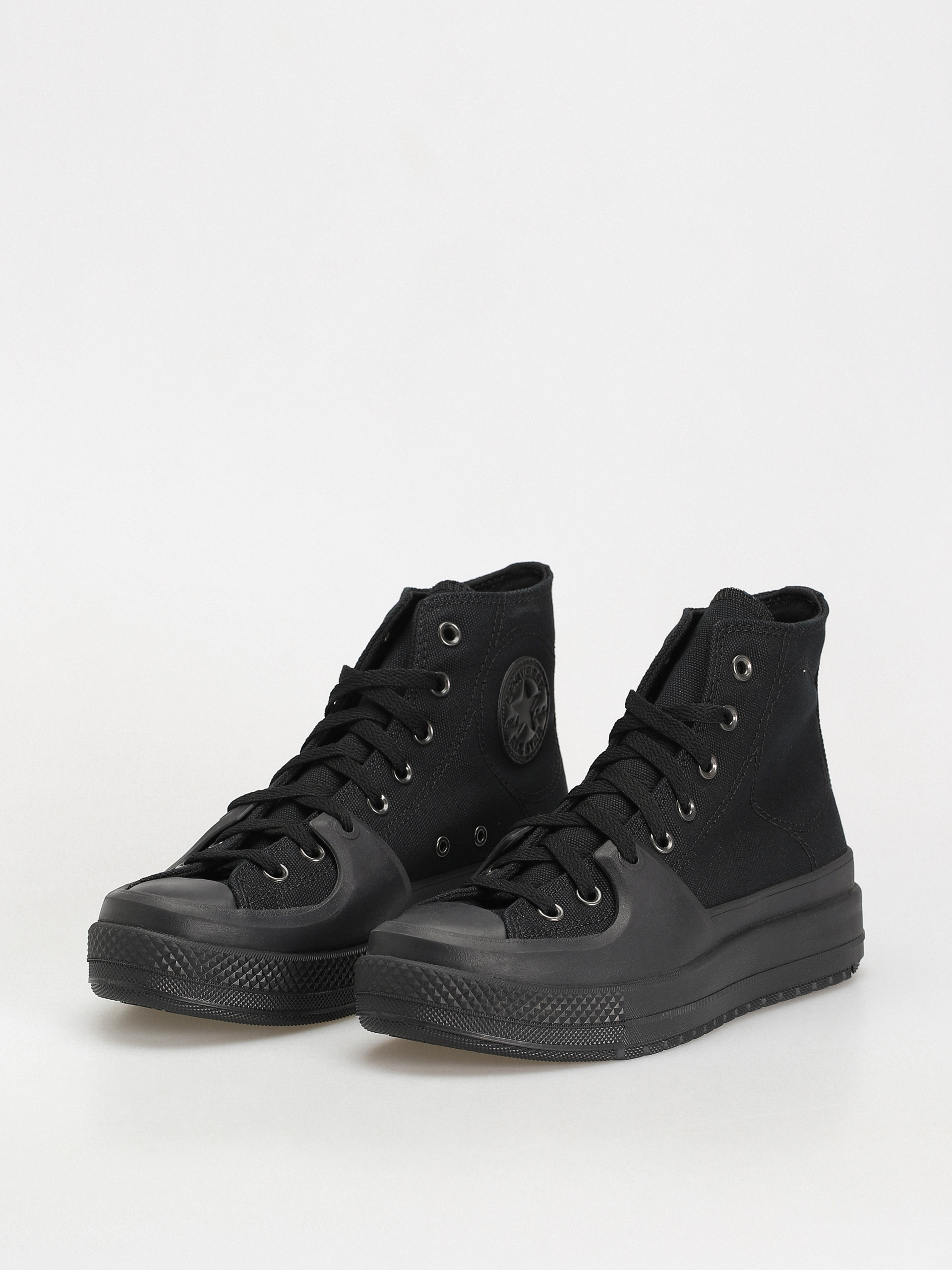 Teniși Converse Chuck Taylor All Star Construct Hi (black/black/black)