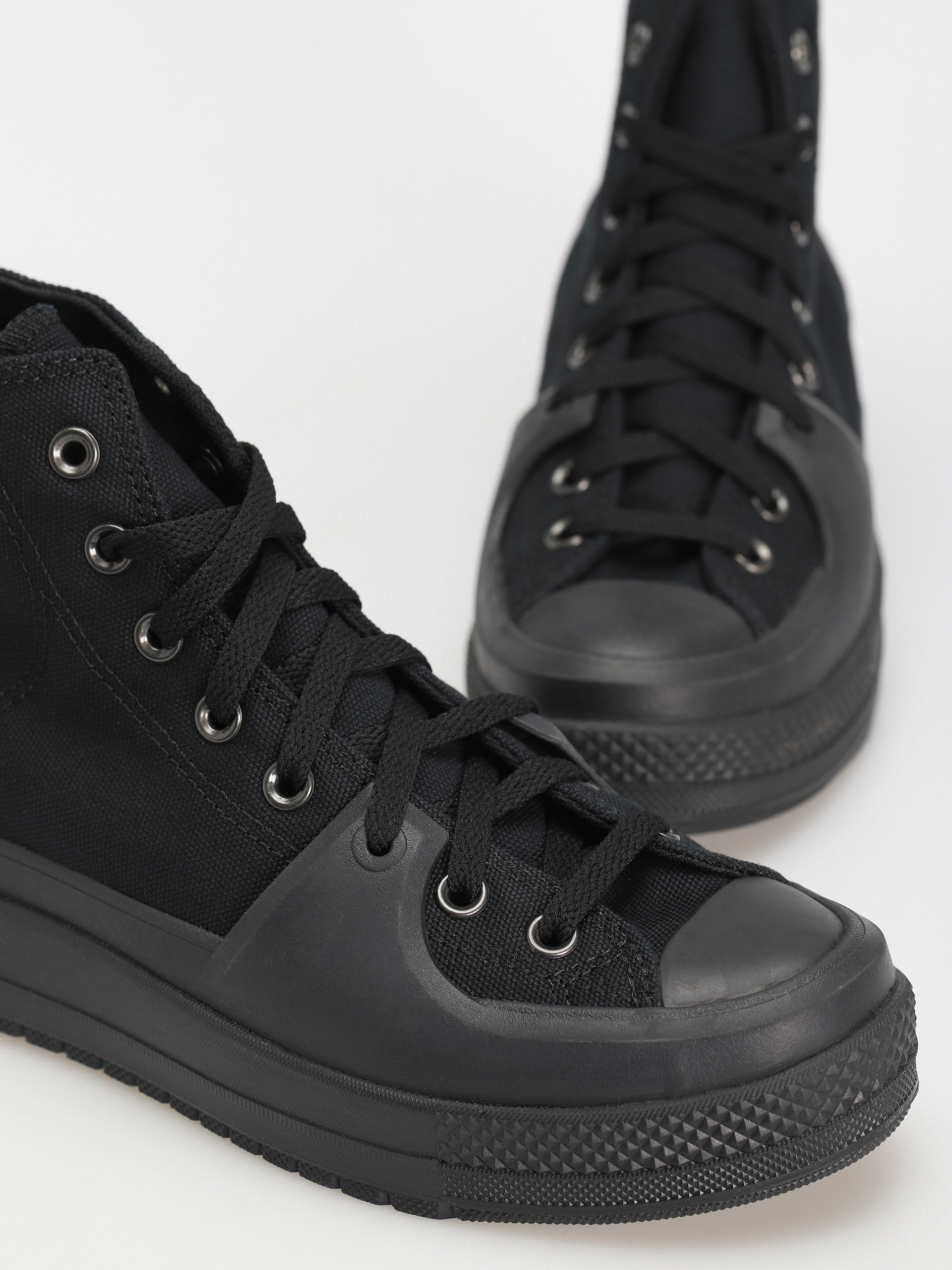 Teniși Converse Chuck Taylor All Star Construct Hi (black/black/black)