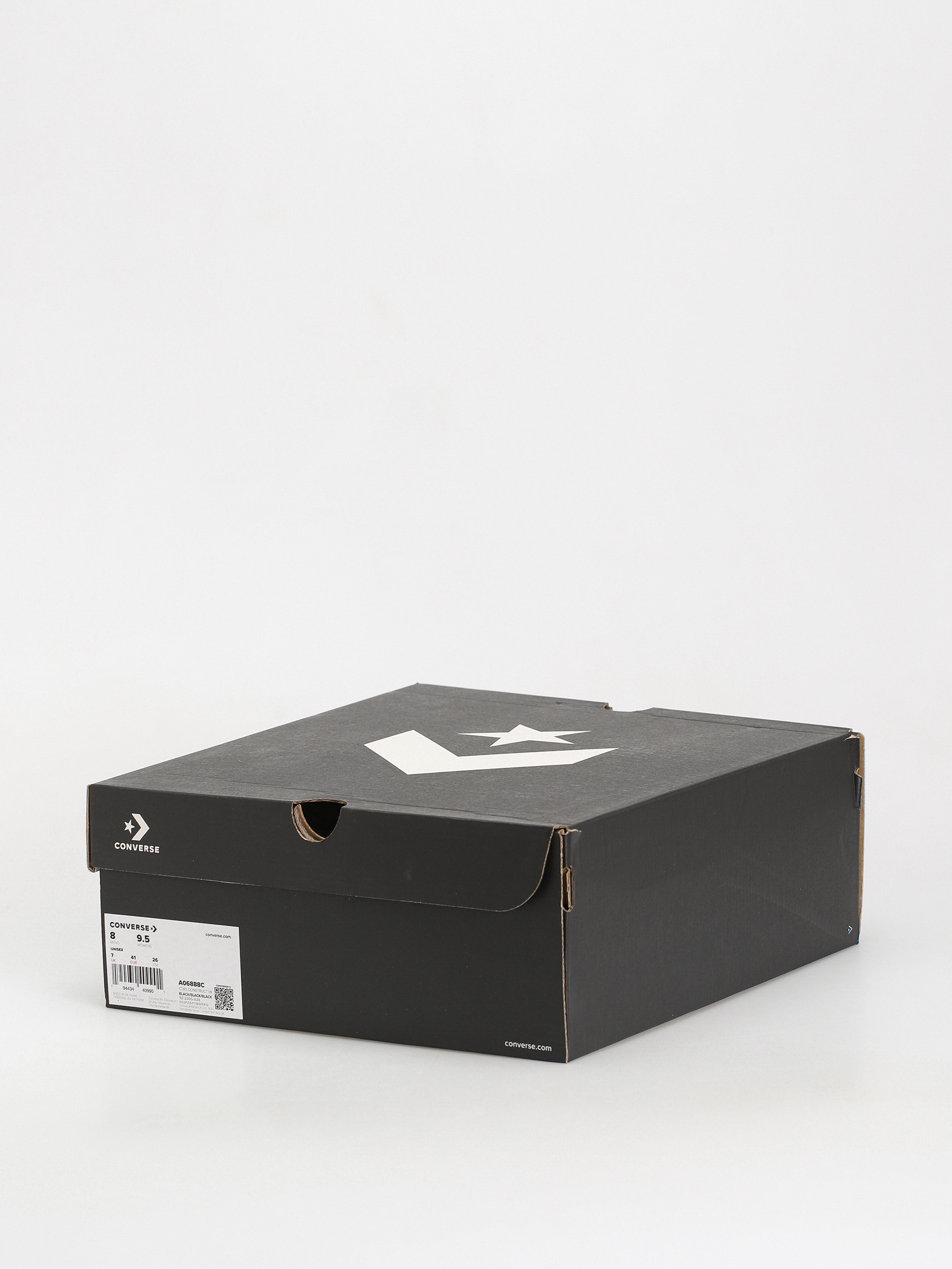 Teniși Converse Chuck Taylor All Star Construct Hi (black/black/black)