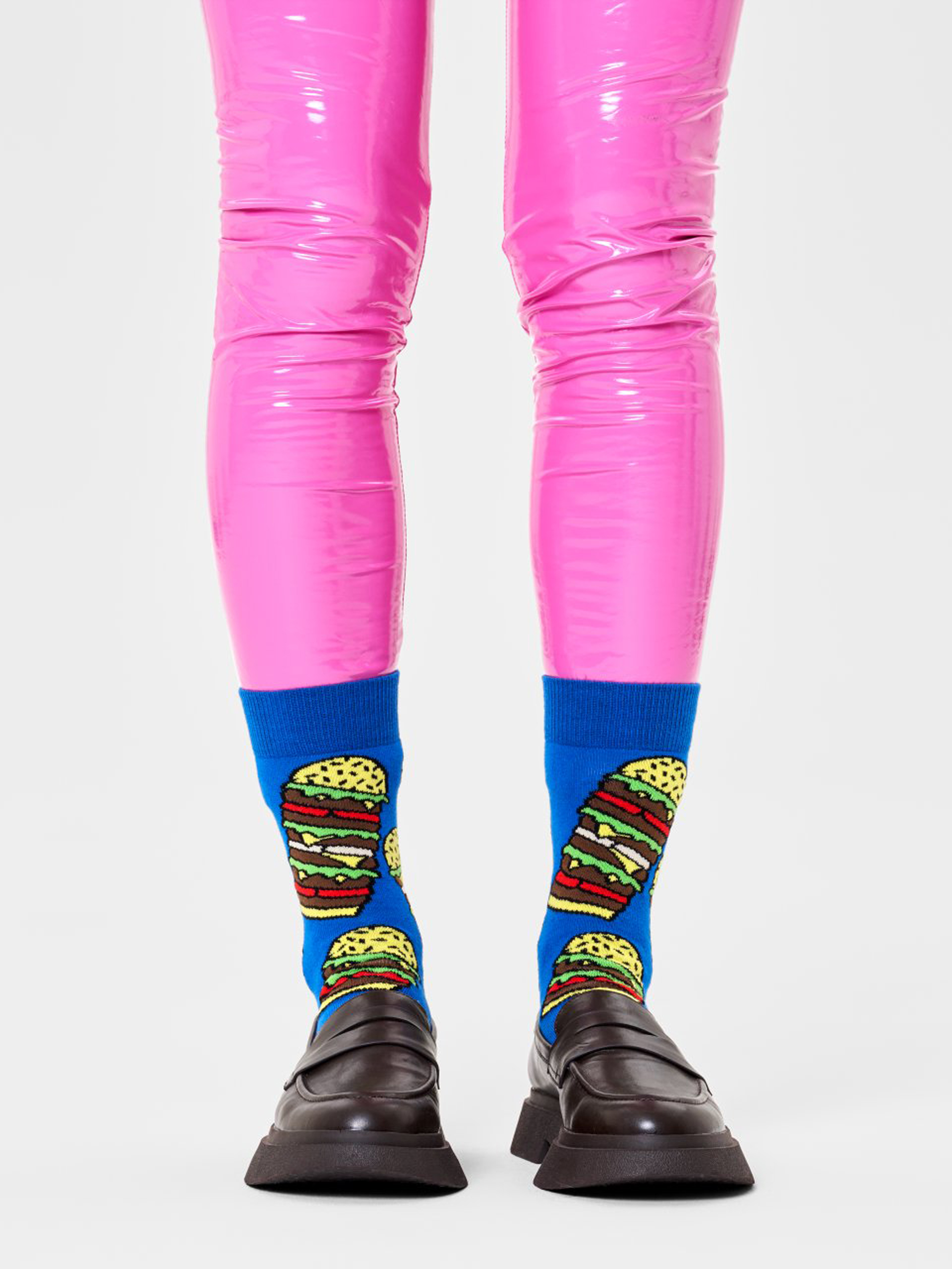 Șosete Happy Socks Burger (blue)