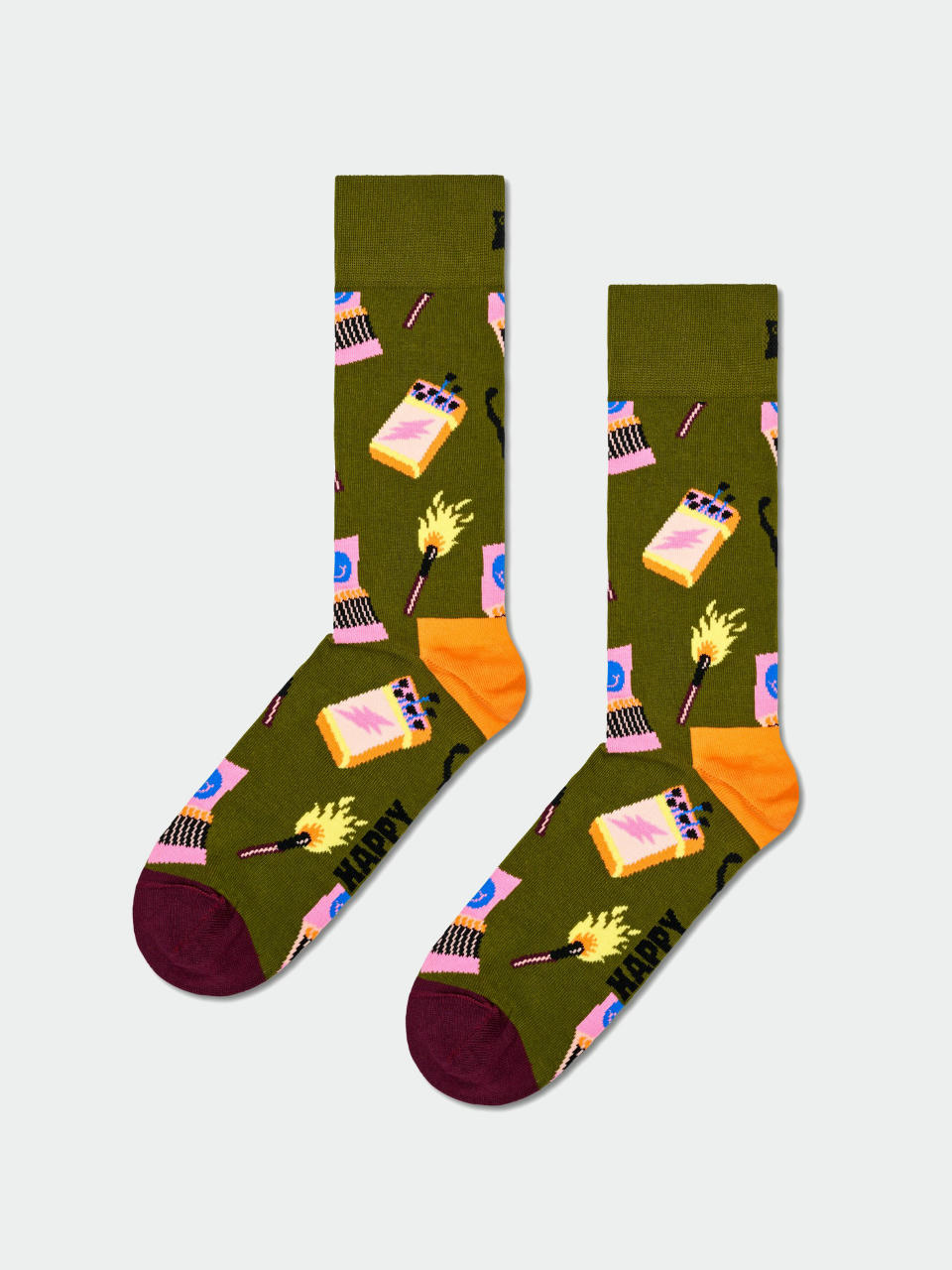 Șosete Happy Socks Matches (green)