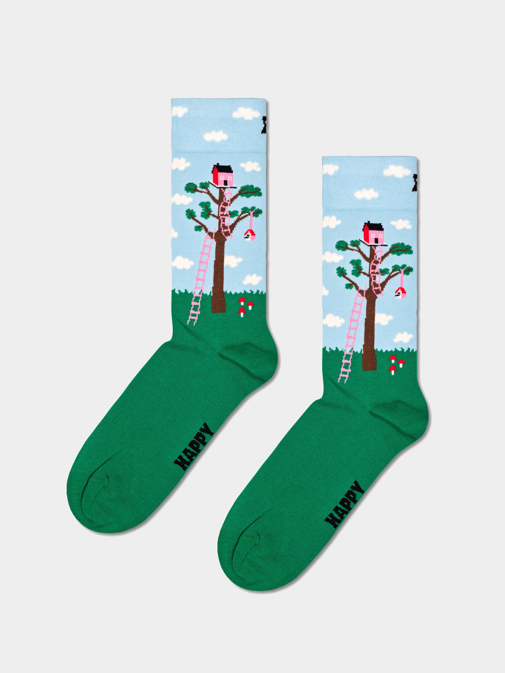 Șosete Happy Socks Treehouse (green/blue)