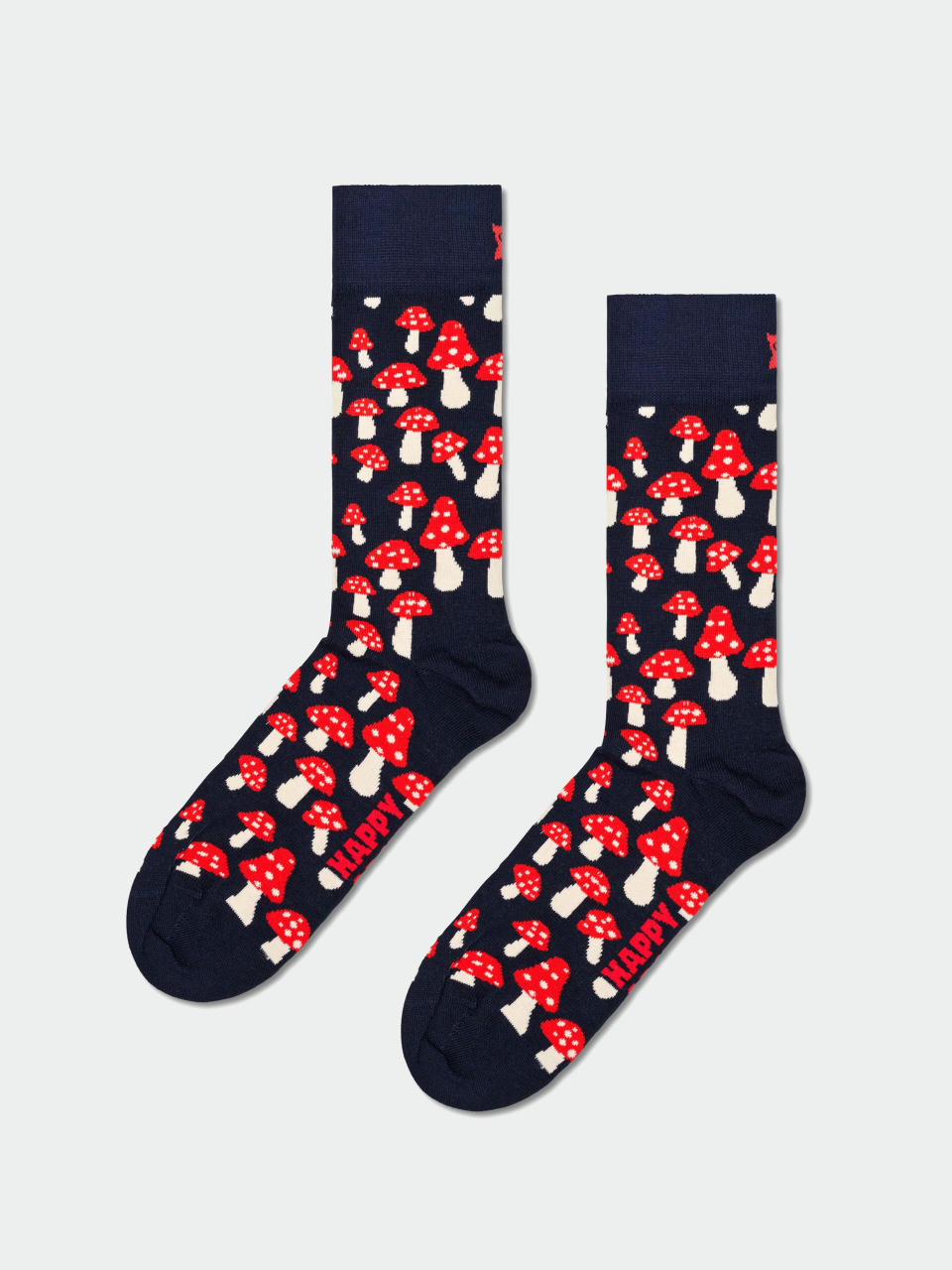 Șosete Happy Socks Mushroom (navy)