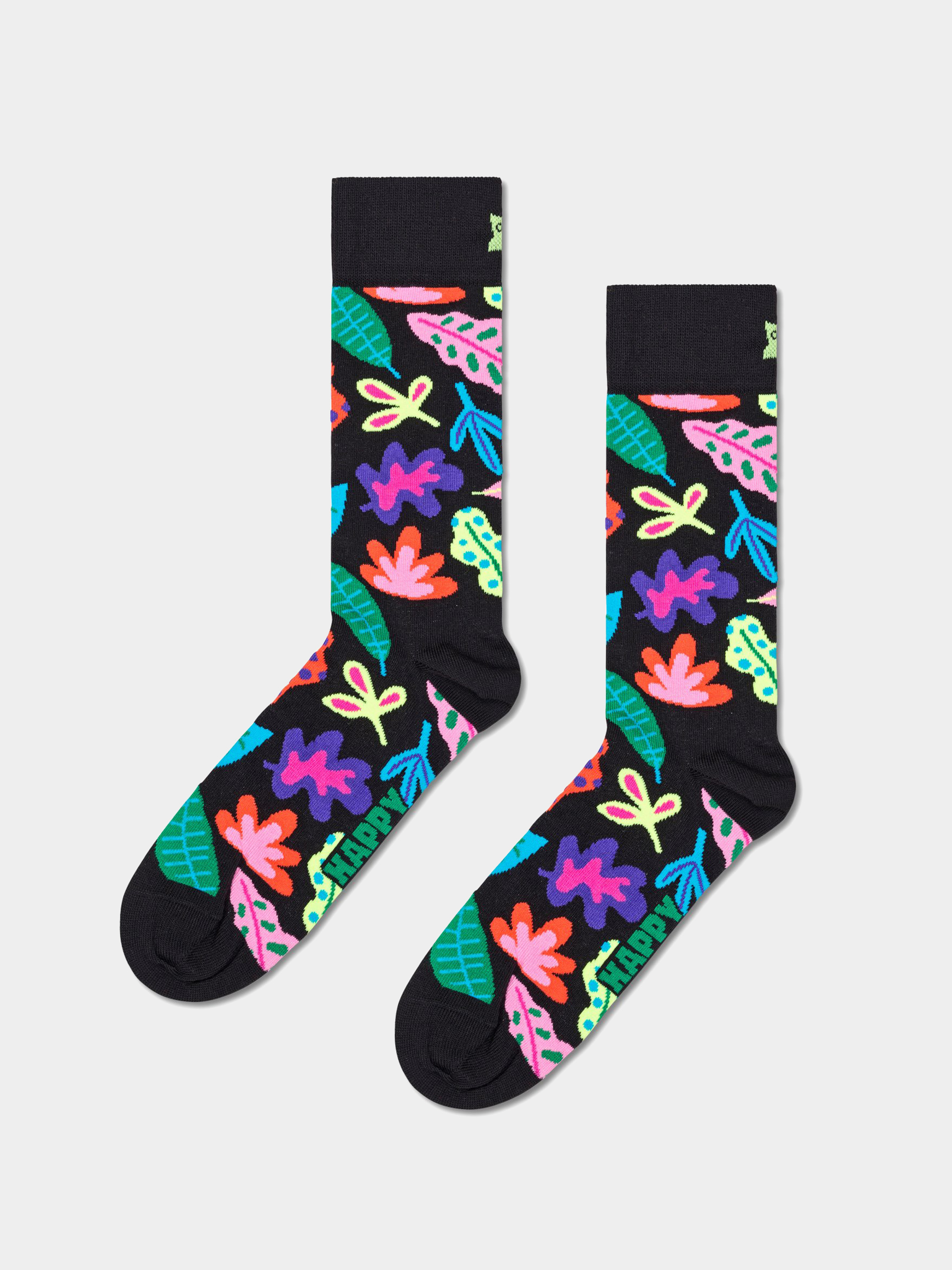 Șosete Happy Socks Leaves (black)