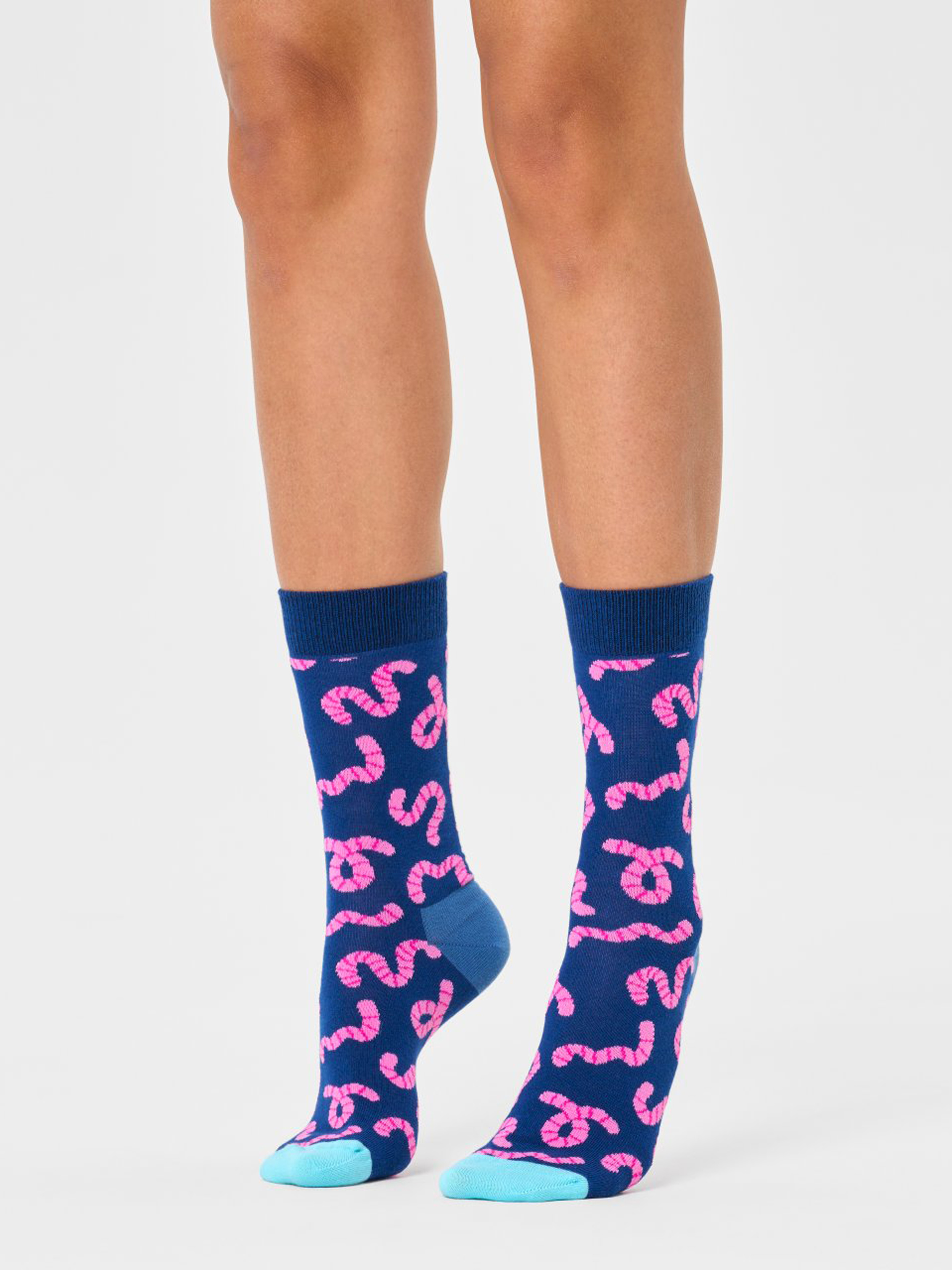 Șosete Happy Socks Worm (navy)