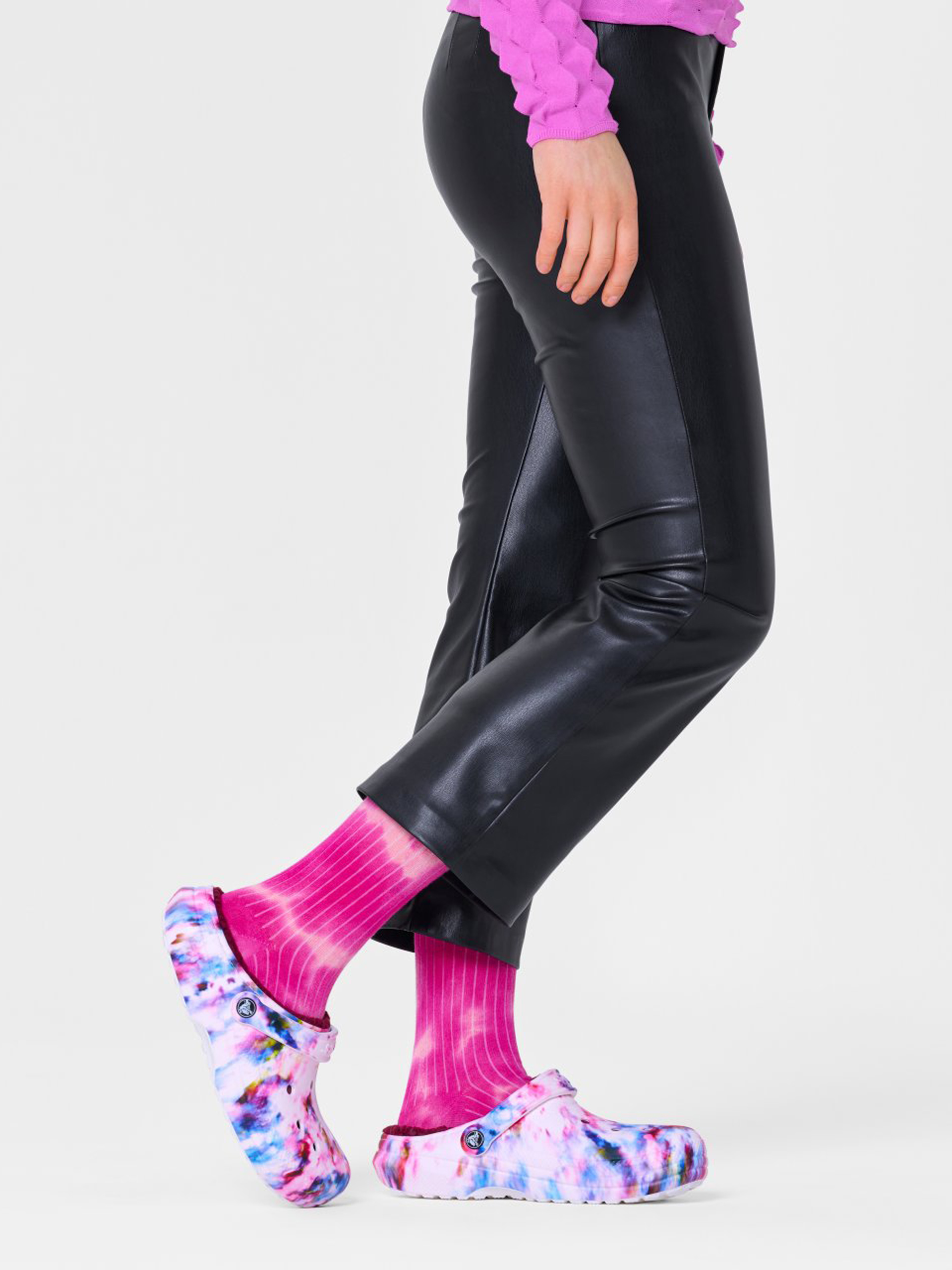 Șosete Happy Socks Tie Dye (pink)